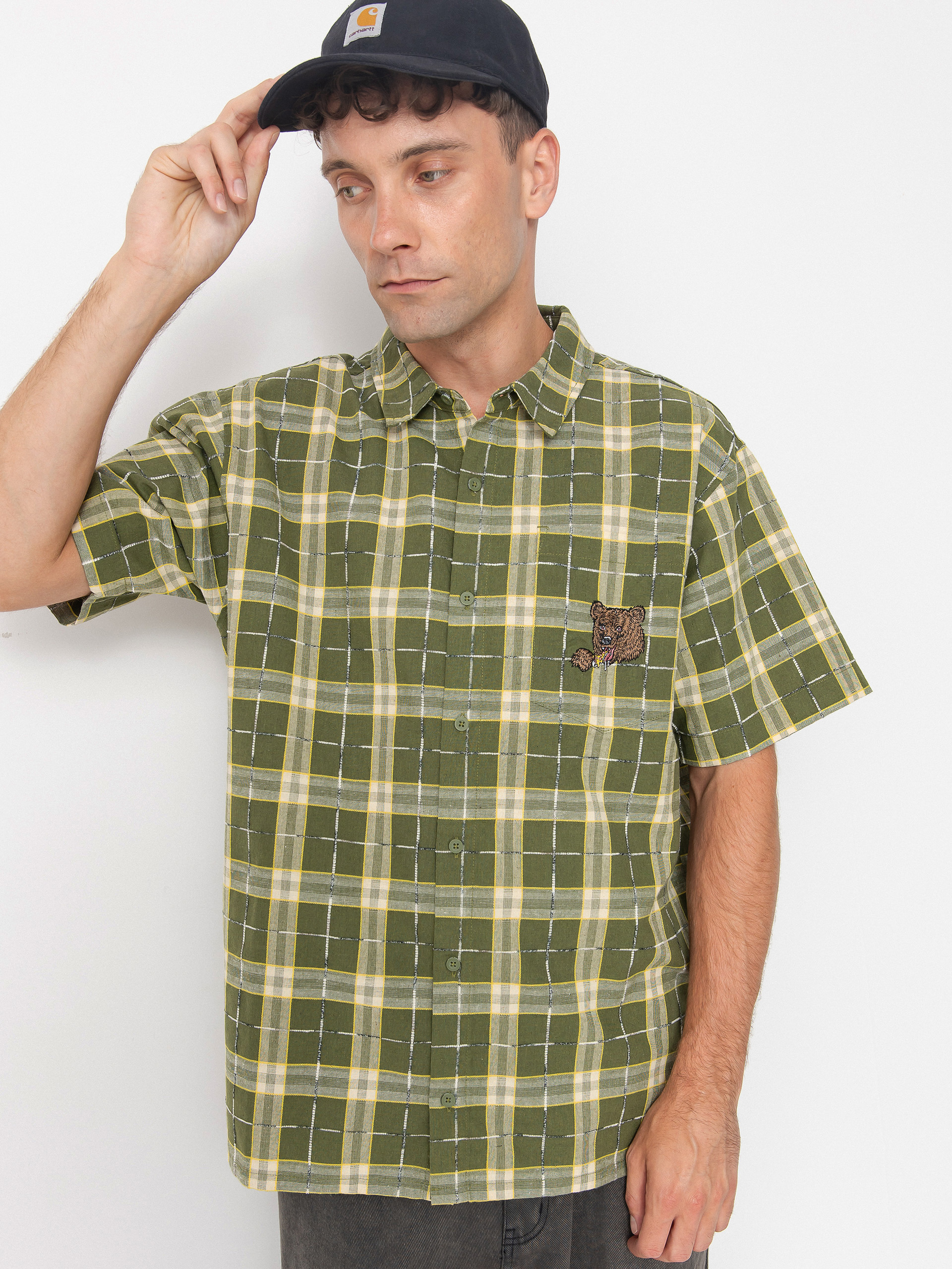 Santa Cruz Braun Great Outdoors Shirt (iguana check)