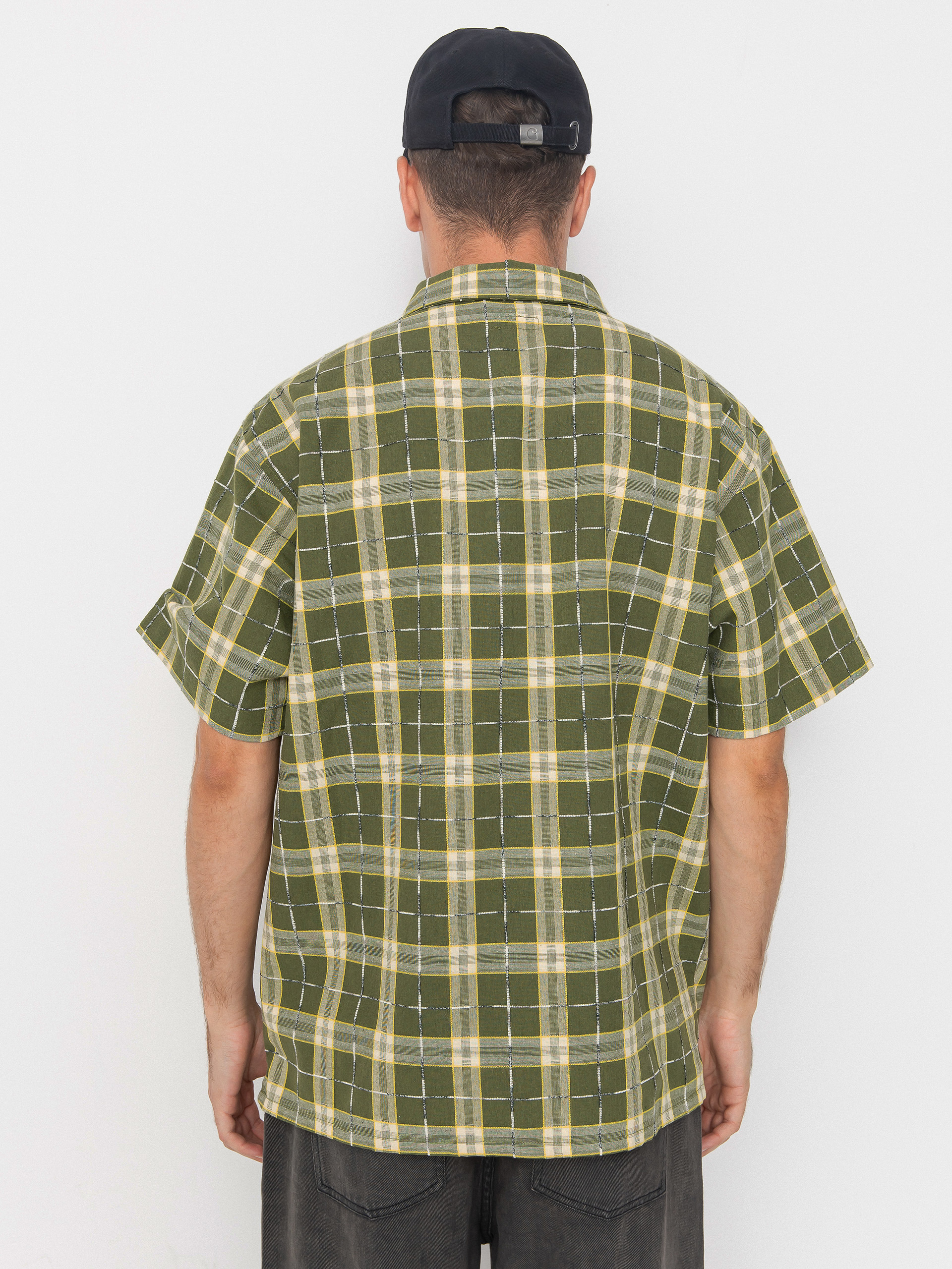 Santa Cruz Braun Great Outdoors Hemd (iguana check)