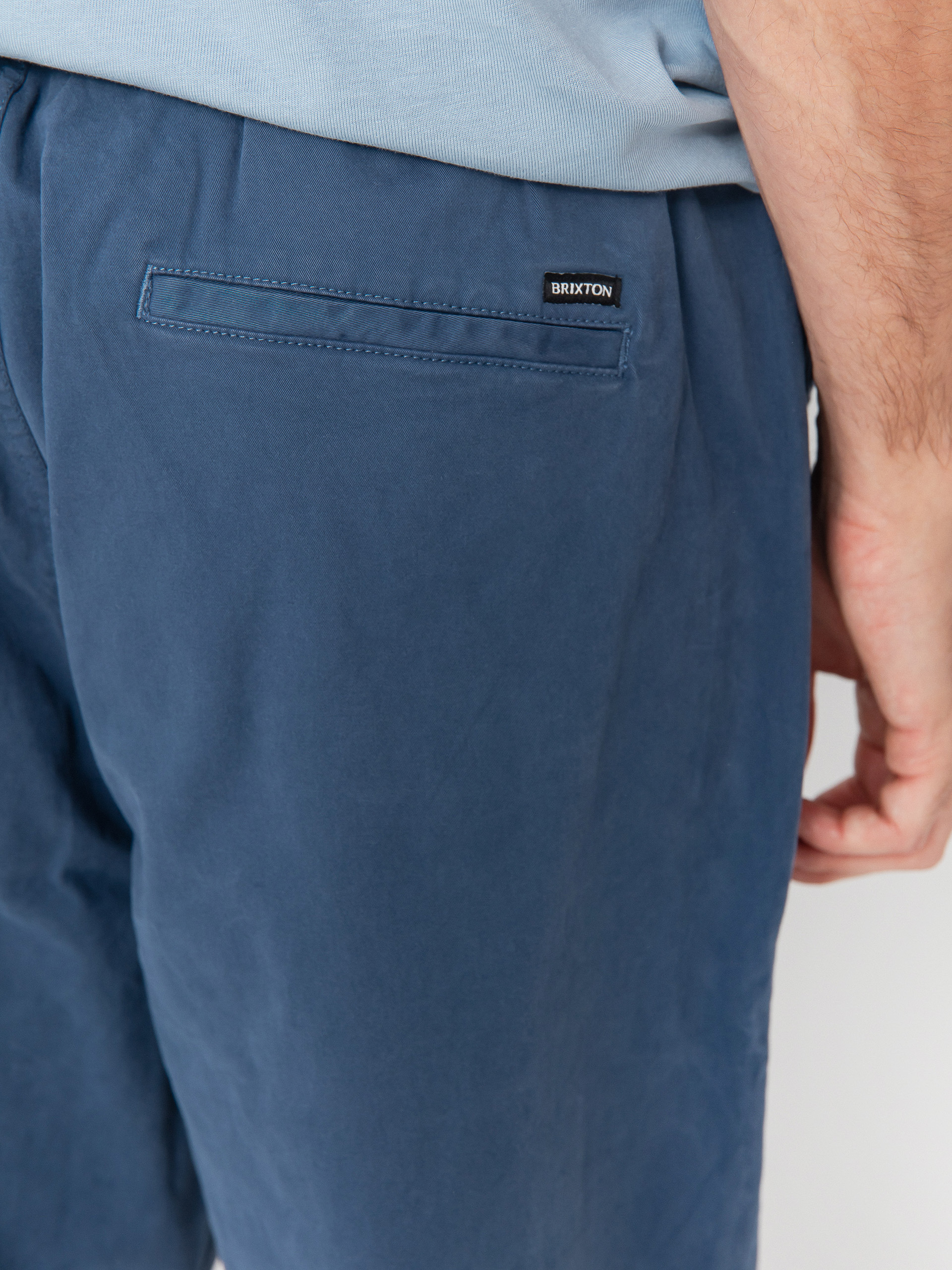 Brixton Broadway Vw Ewaist Rlx Pants (washed denim blue)