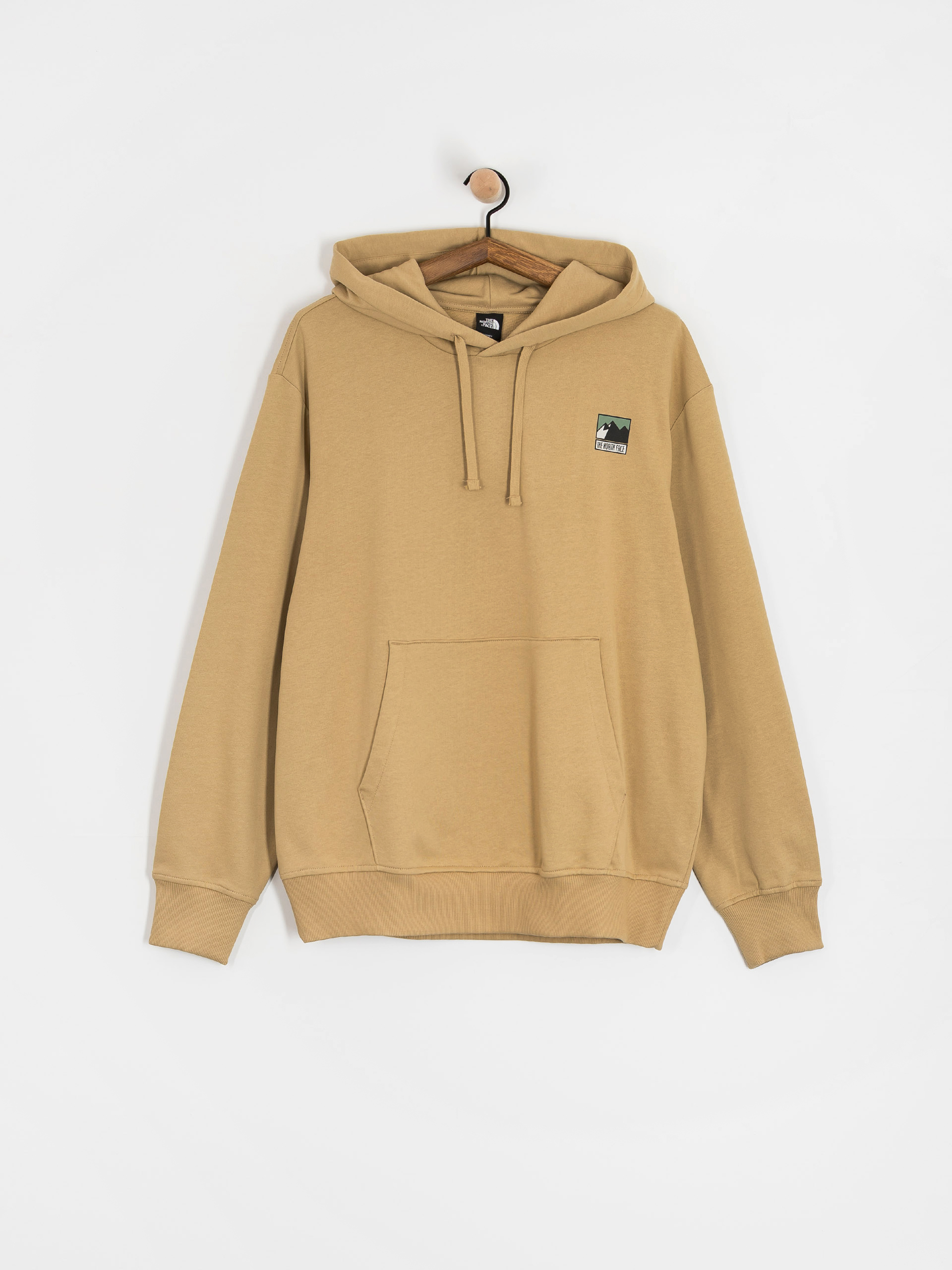 The North Face Mountain Logo Relaxed HD Hoodie (khaki stone)
