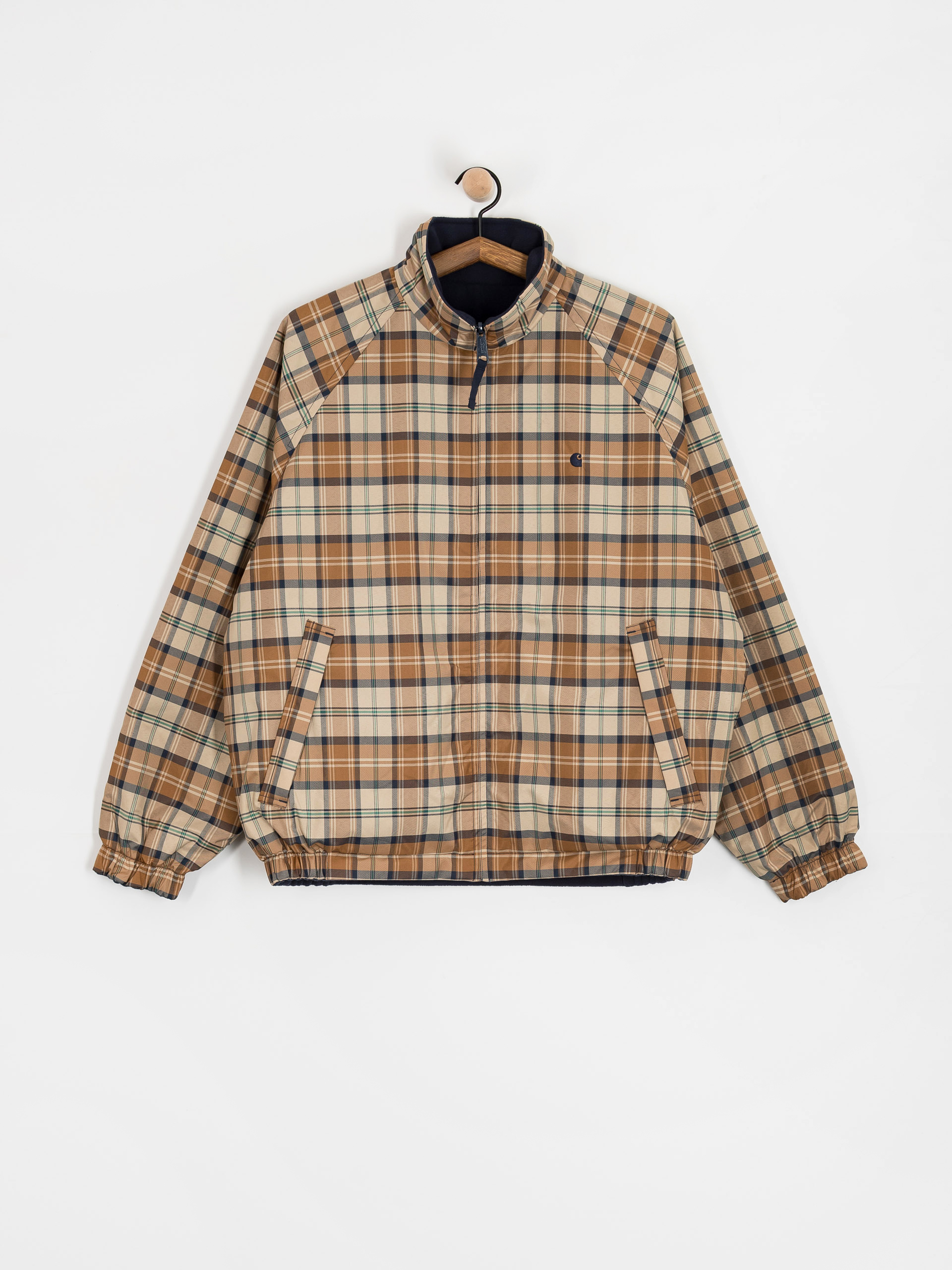 Carhartt WIP Reversible Planer Jacket (planer check/wall/air force blue)