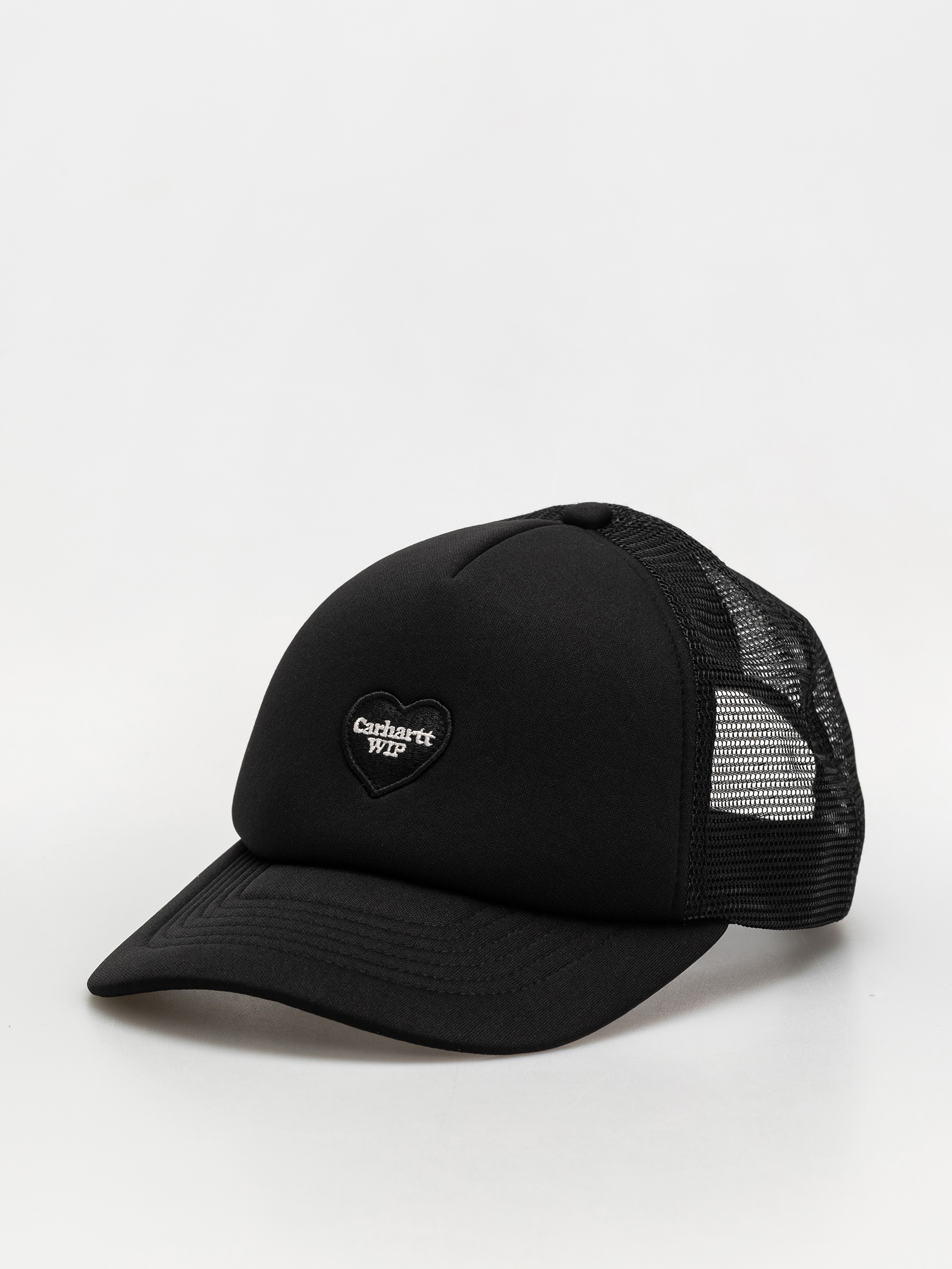 Carhartt WIP Heart Patch Trucker Cap (black)