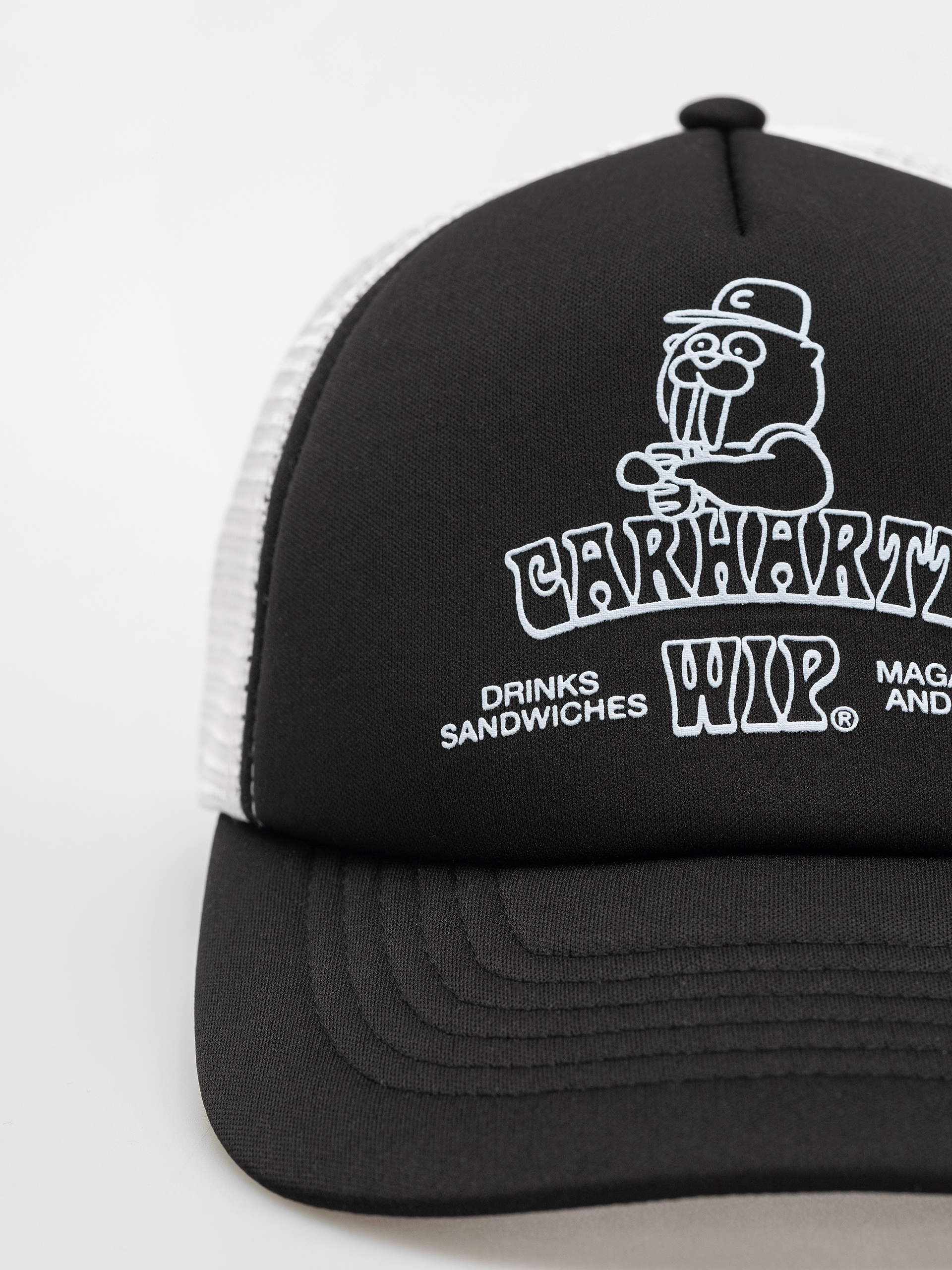 Carhartt WIP Sandwich Trucker Cap (black)