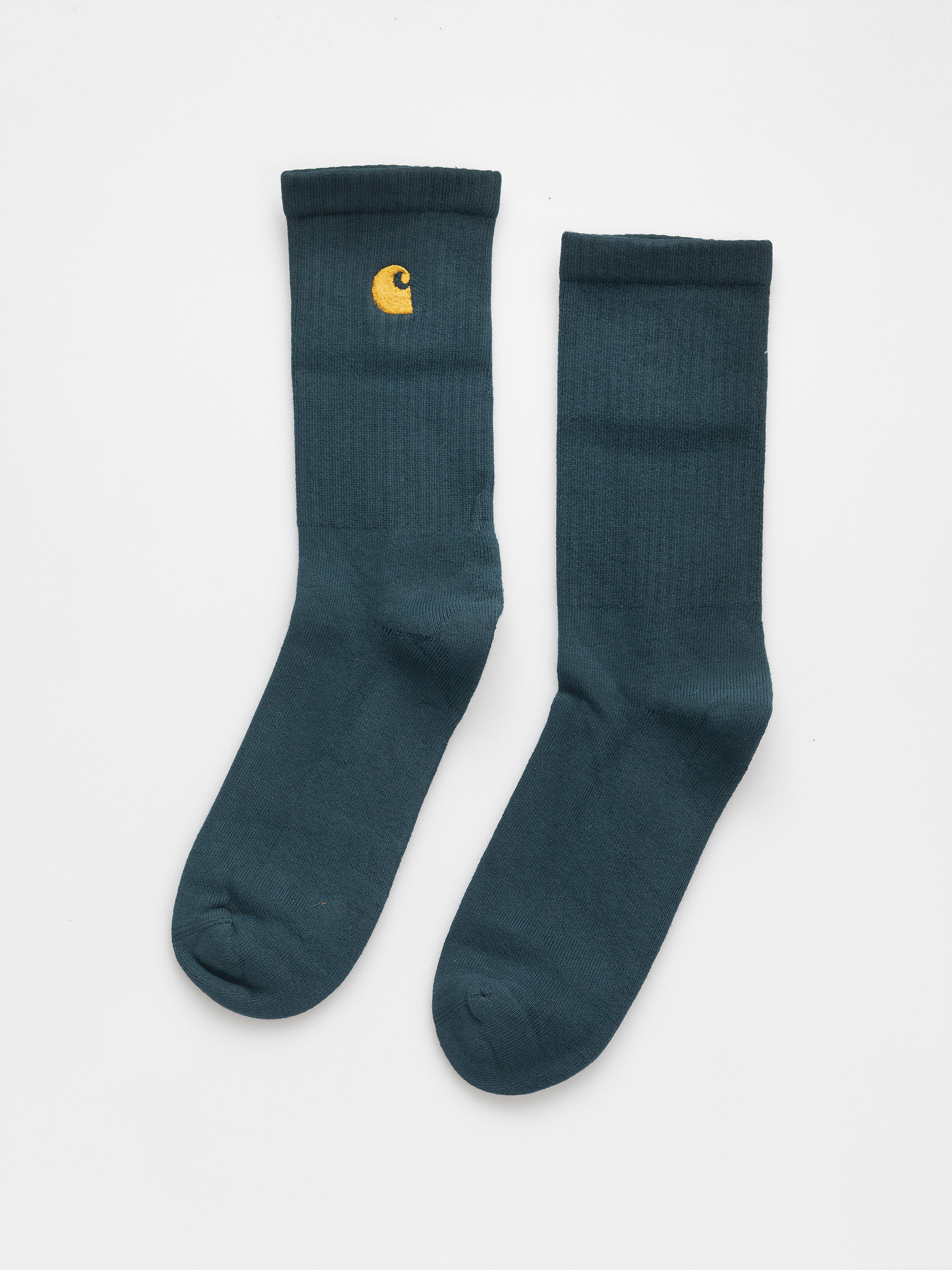 Carhartt WIP Chase Socken (deep lagoon/gold)