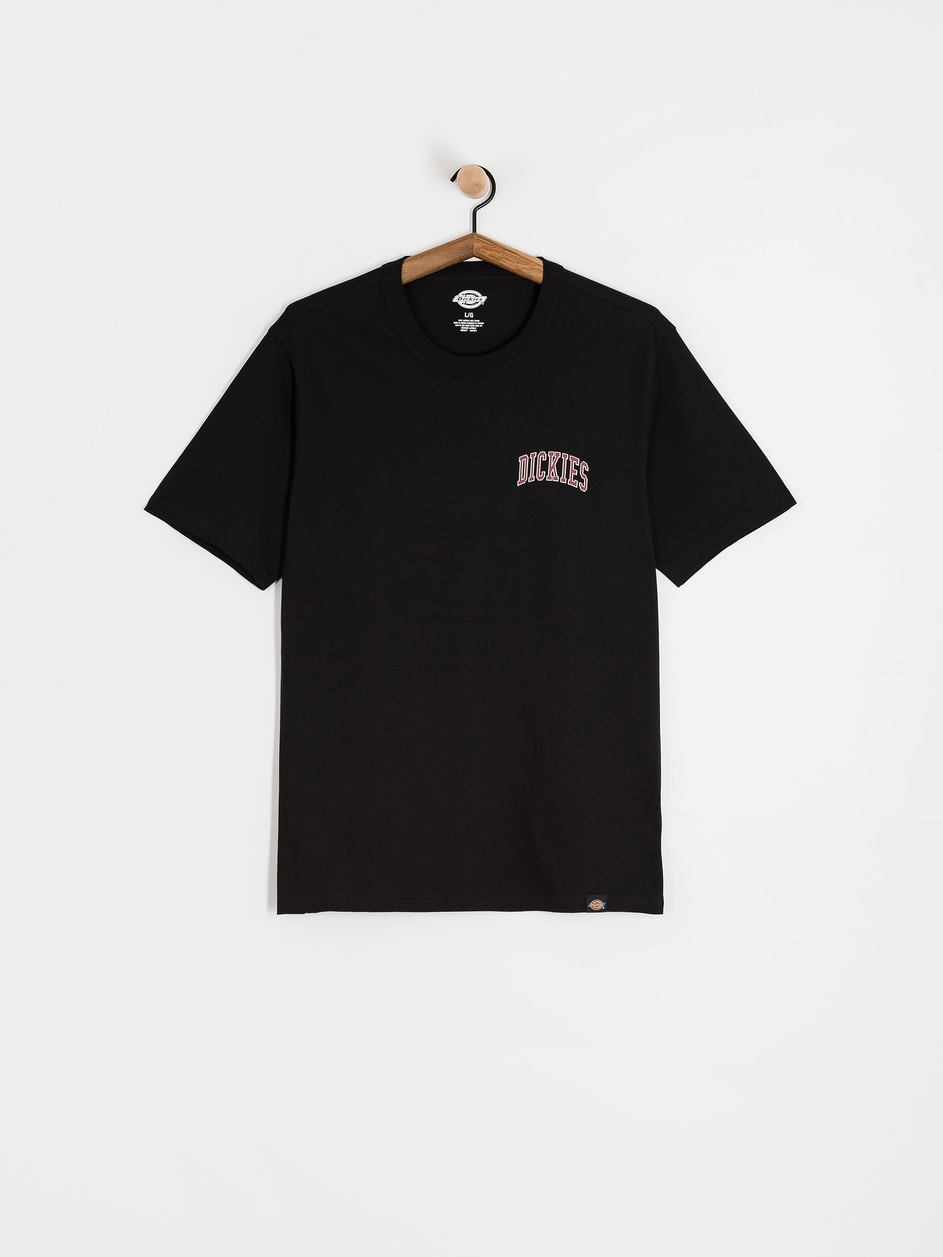 Dickies Aitkin Chest T-Shirt (black/tibetan red)