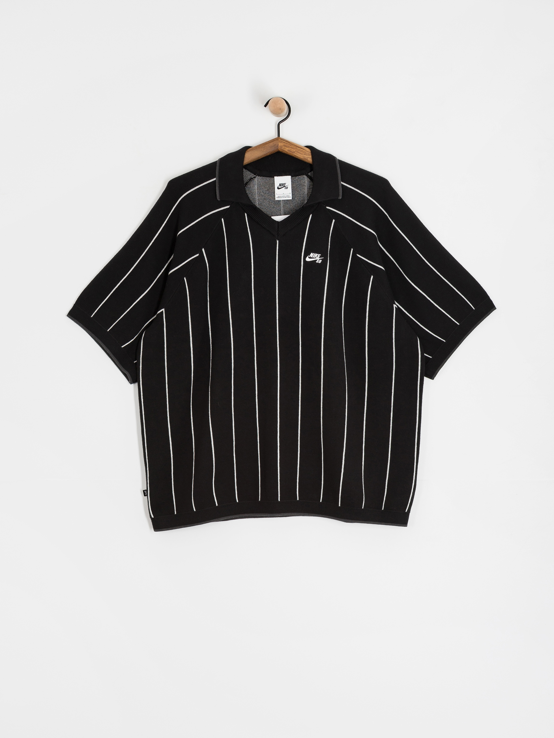 Nike SB Polo T-shirt Strap Polo Sweat (black/sail/black)
