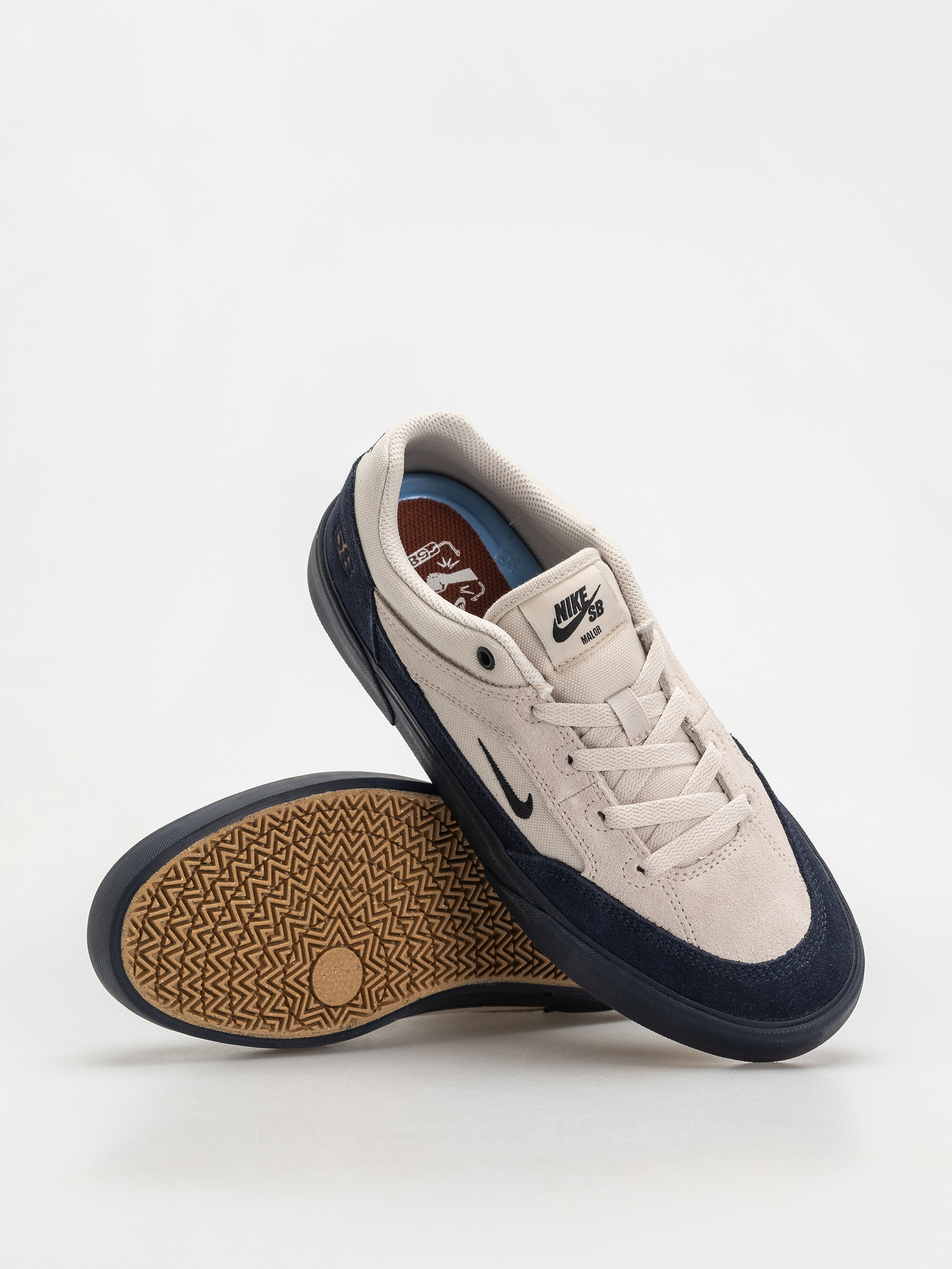 Nike SB Schuhe Malor Te (lt khaki/black lt orewood brn)