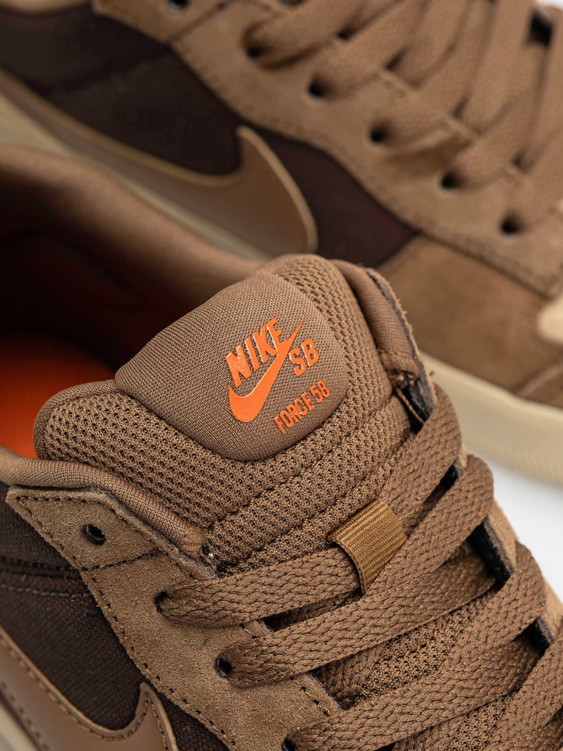 Nike SB Schuhe Force 58 (baroque brown/mosswood brown)