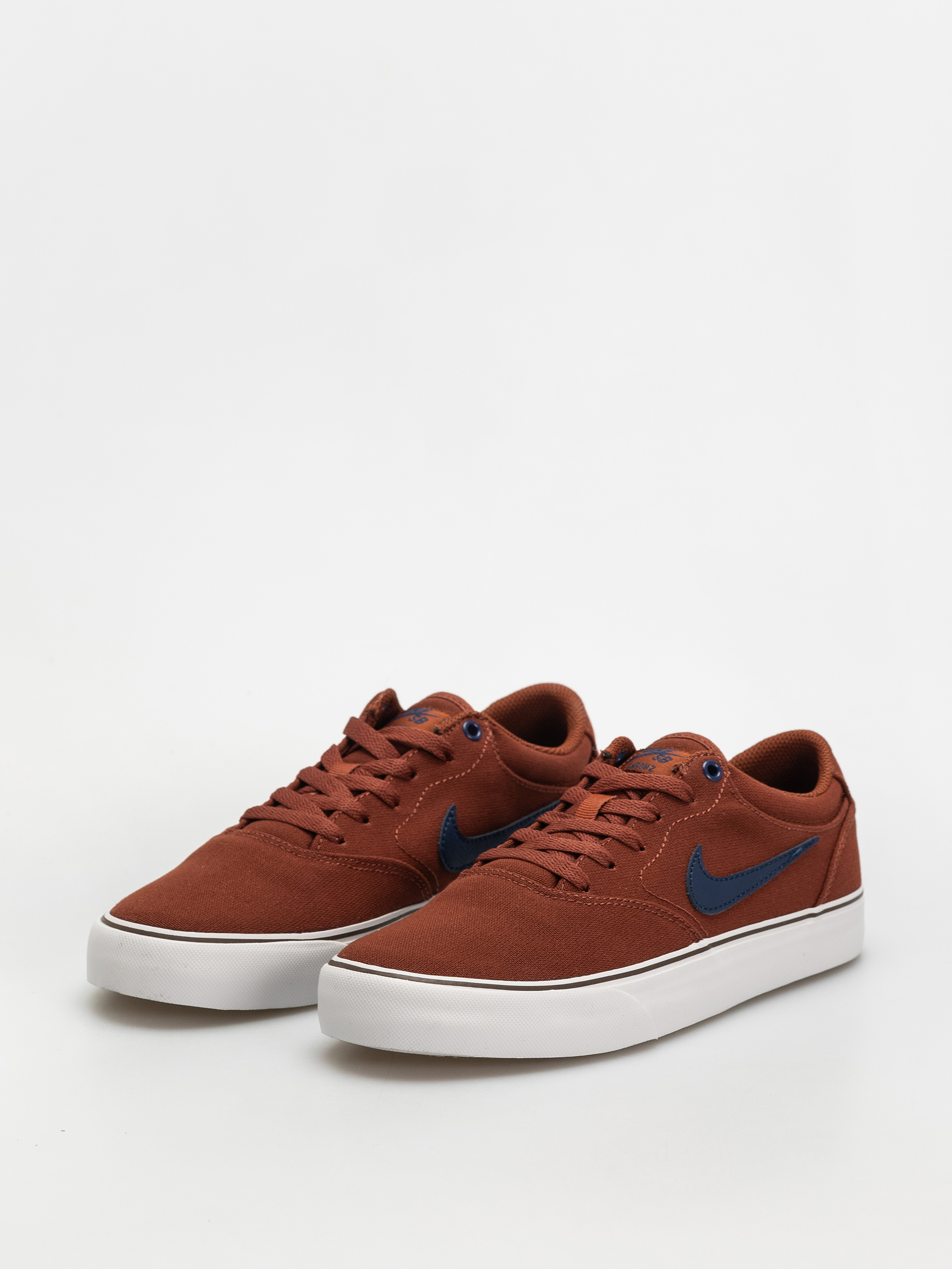 Nike SB Schuhe Chron 2 Canvas (cinnamon/midnight navy vast grey)