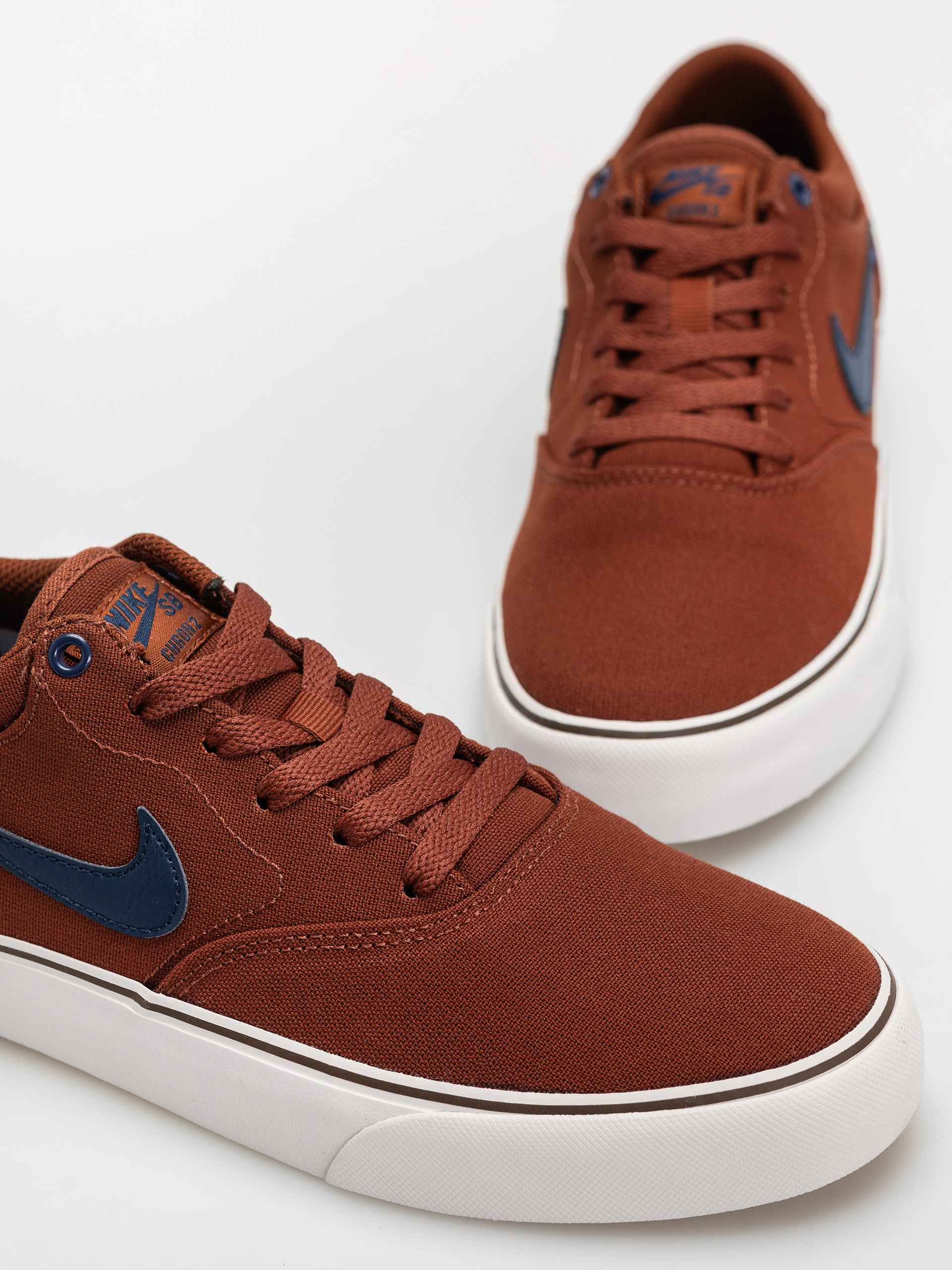 Nike SB Shoes Chron 2 Canvas (cinnamon/midnight navy vast grey)