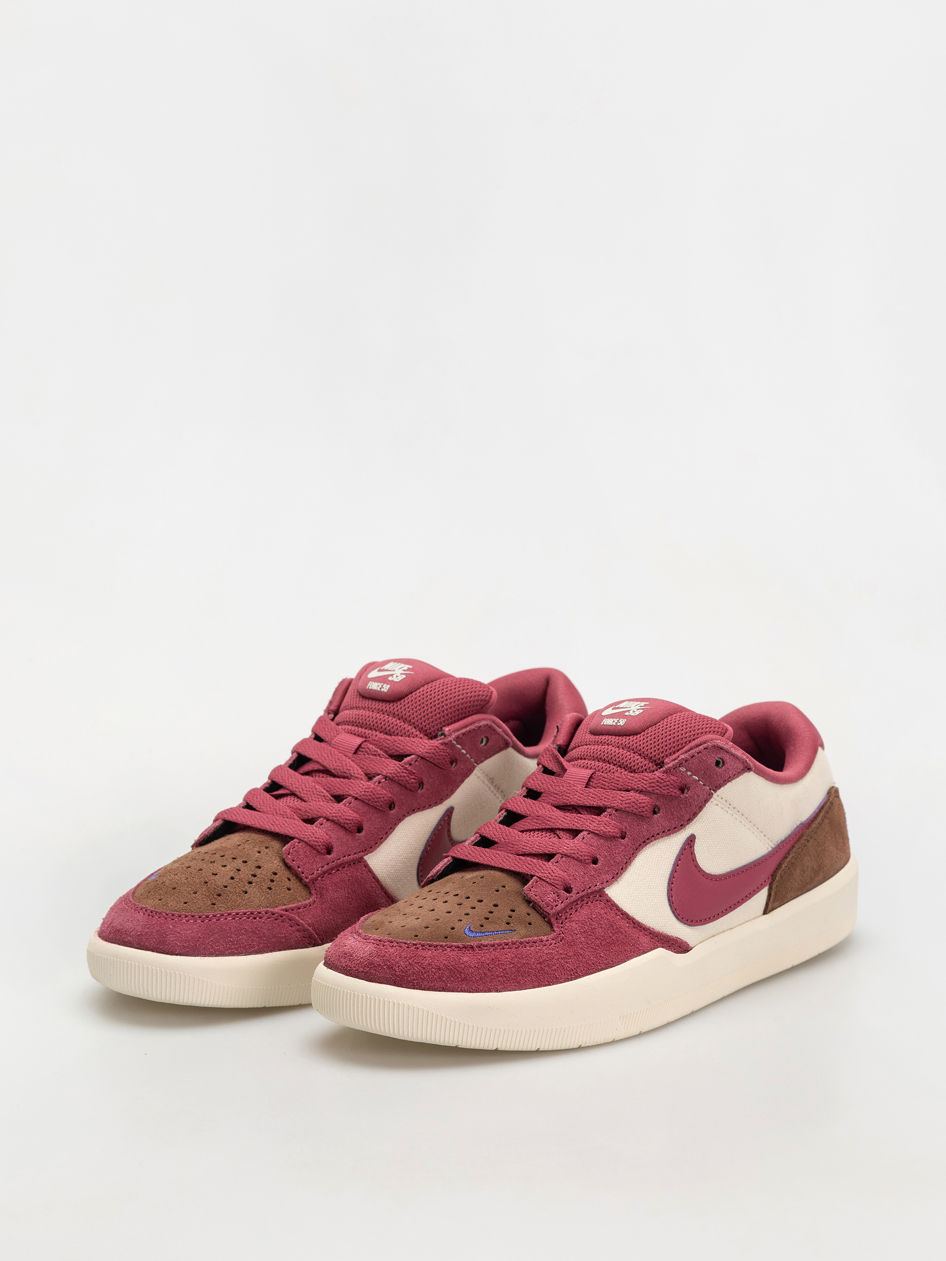 Nike SB Shoes Force 58 (pale ivory/sweet beet fauna brown)