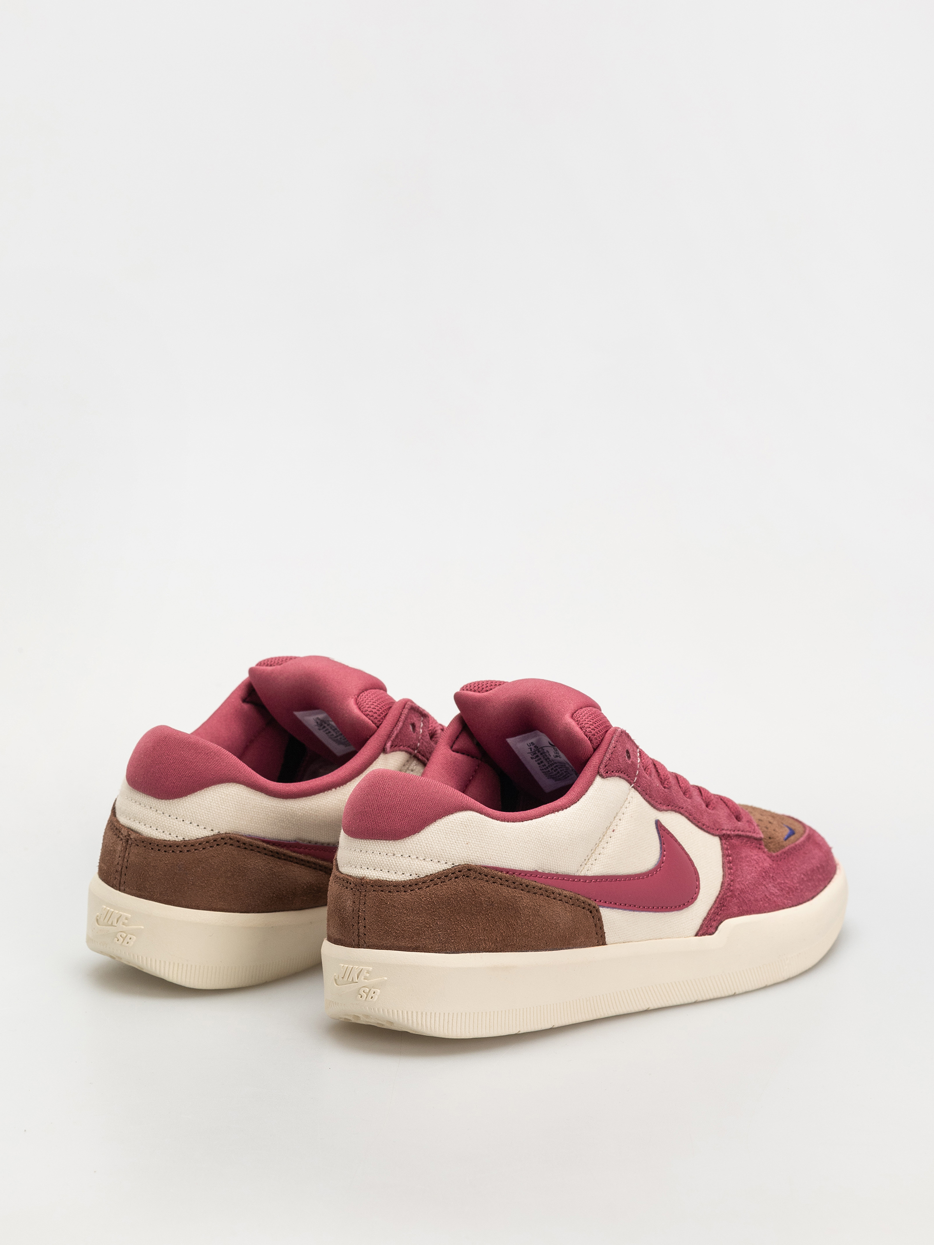 Nike SB Schuhe Force 58 (pale ivory/sweet beet fauna brown)