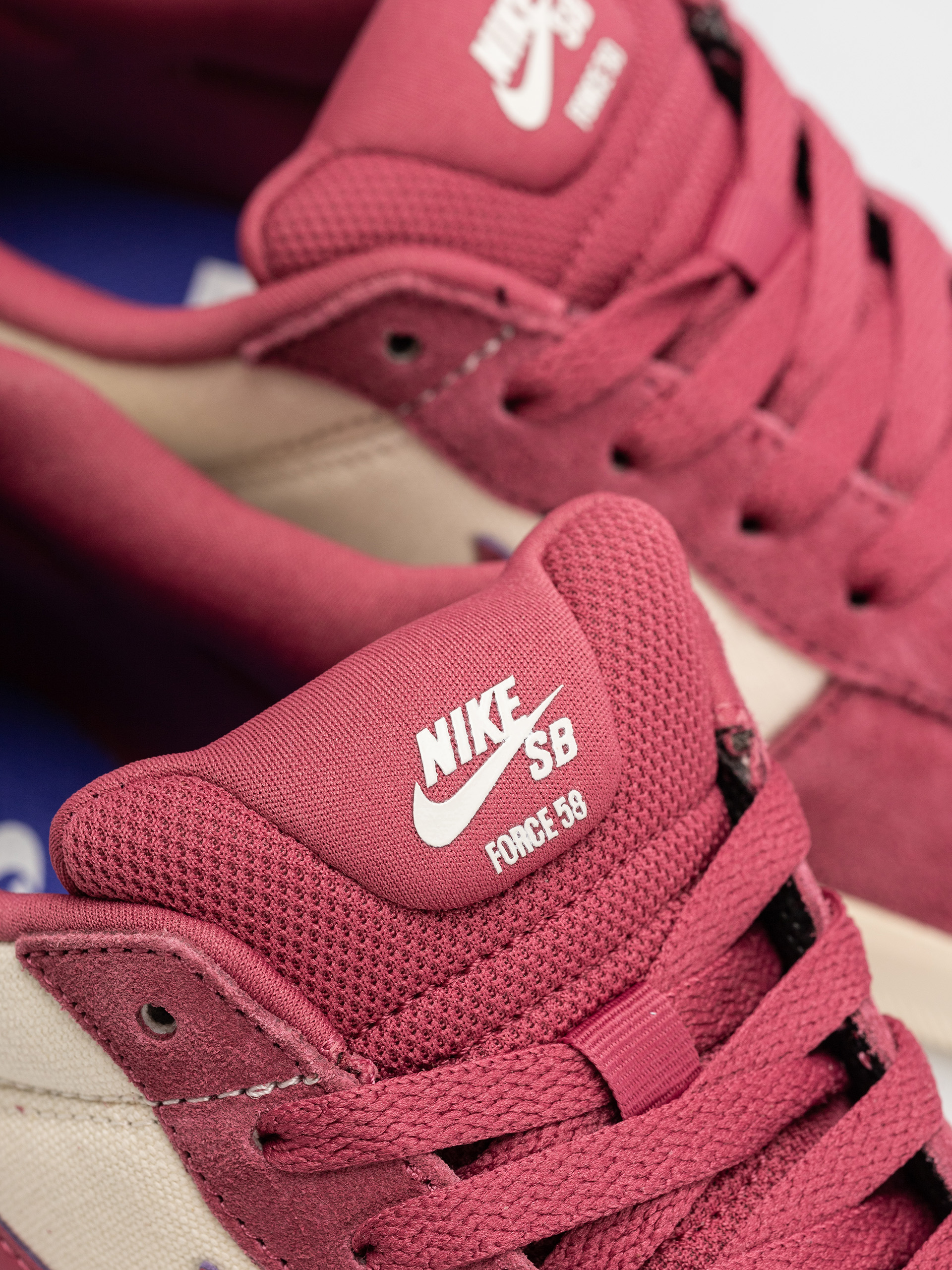 Nike SB Shoes Force 58 (pale ivory/sweet beet fauna brown)