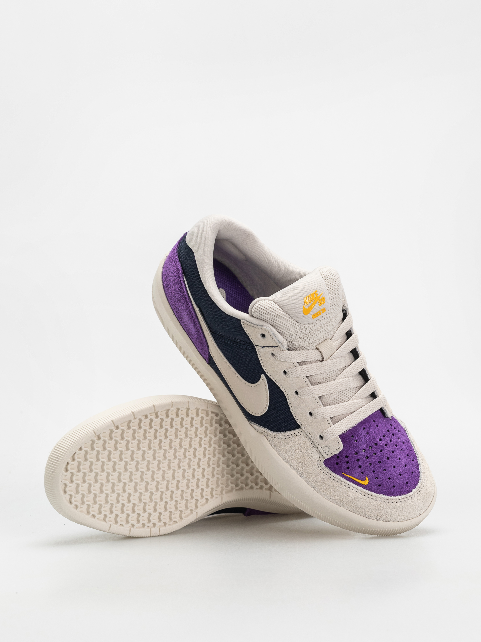 Nike SB Schuhe Force 58 (obsidian/lt orewood brn wild grape)