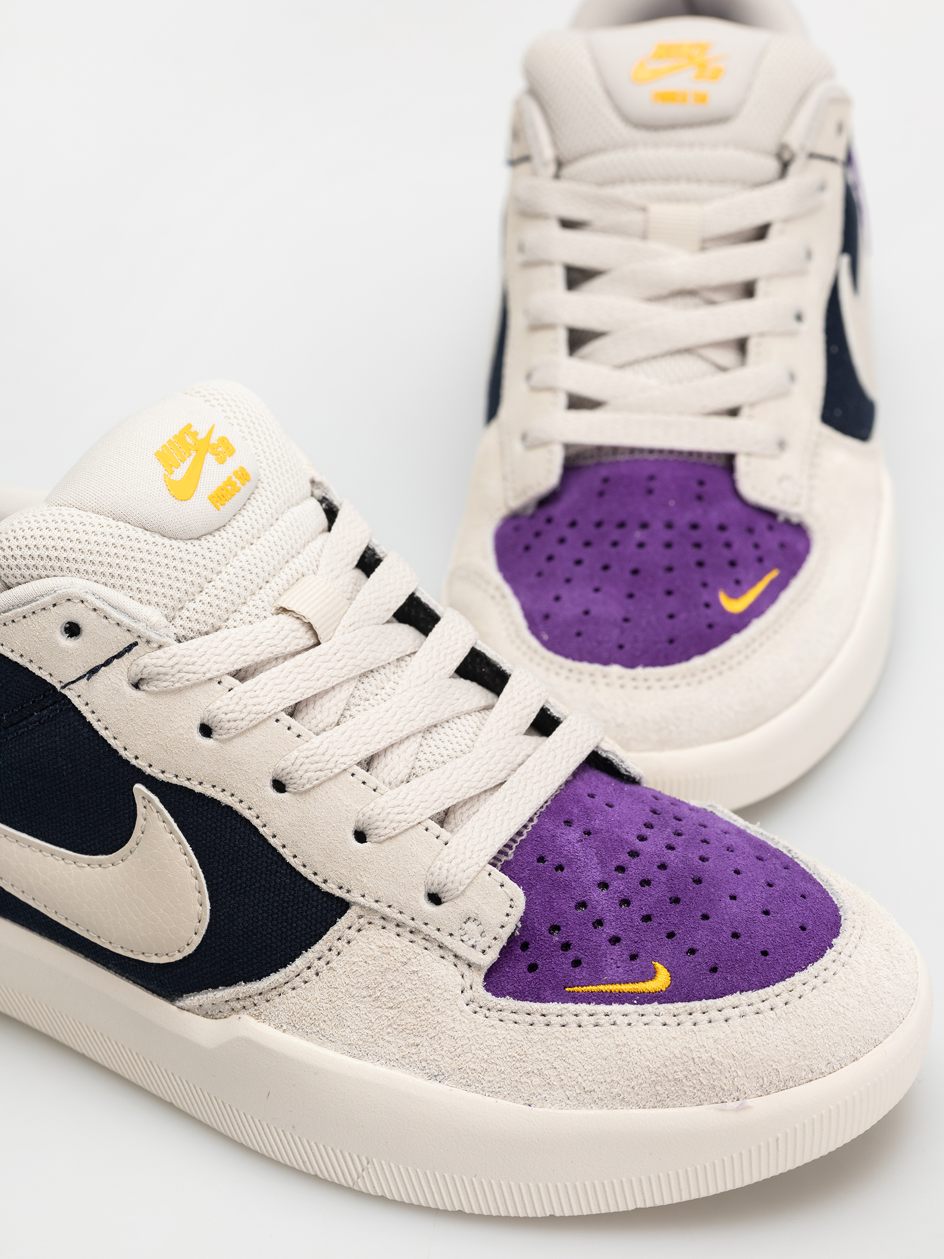 Nike SB Shoes Force 58 (obsidian/lt orewood brn wild grape)