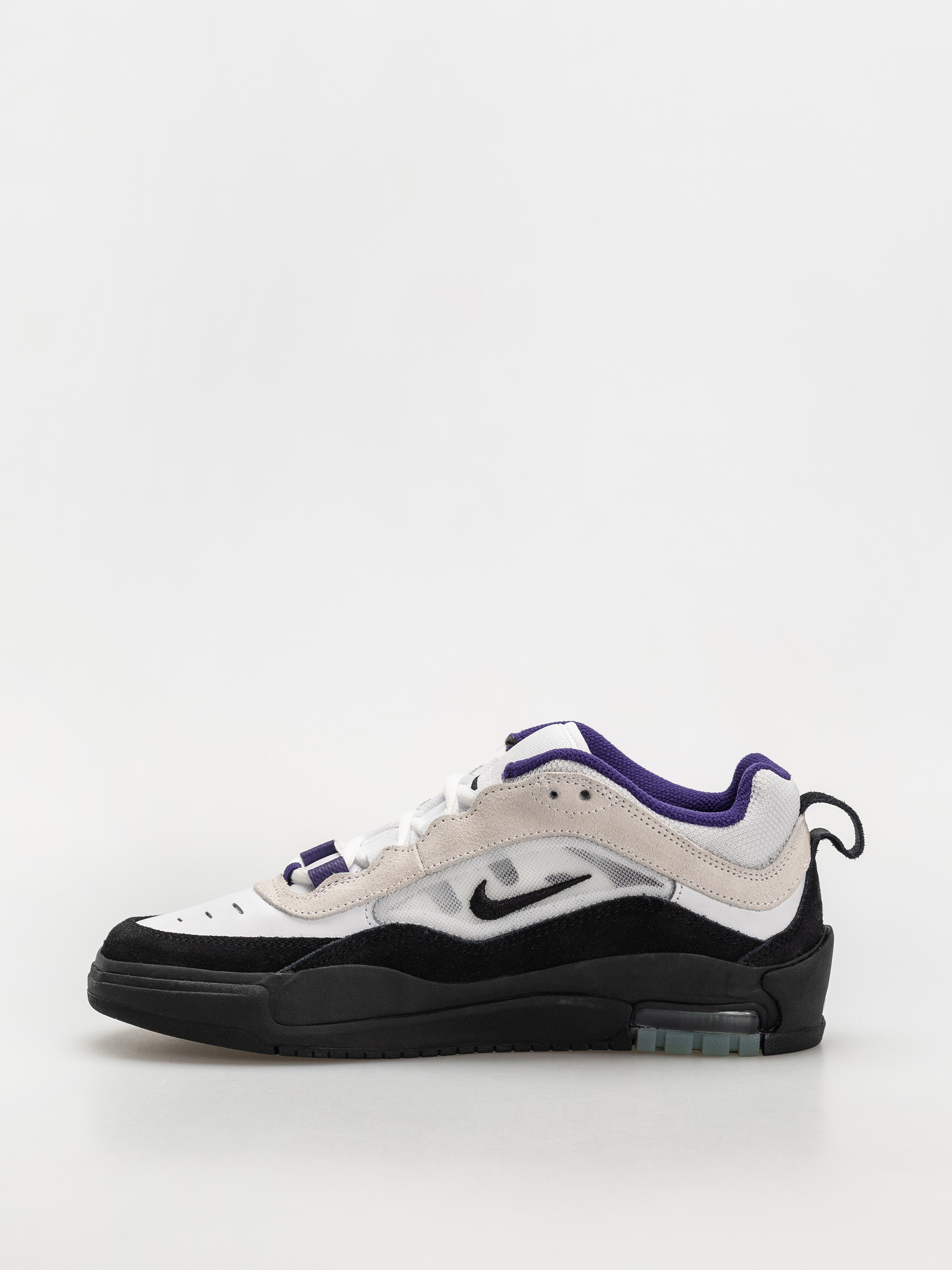 Nike SB Shoes Air Max Ishod (white/black court purple black)