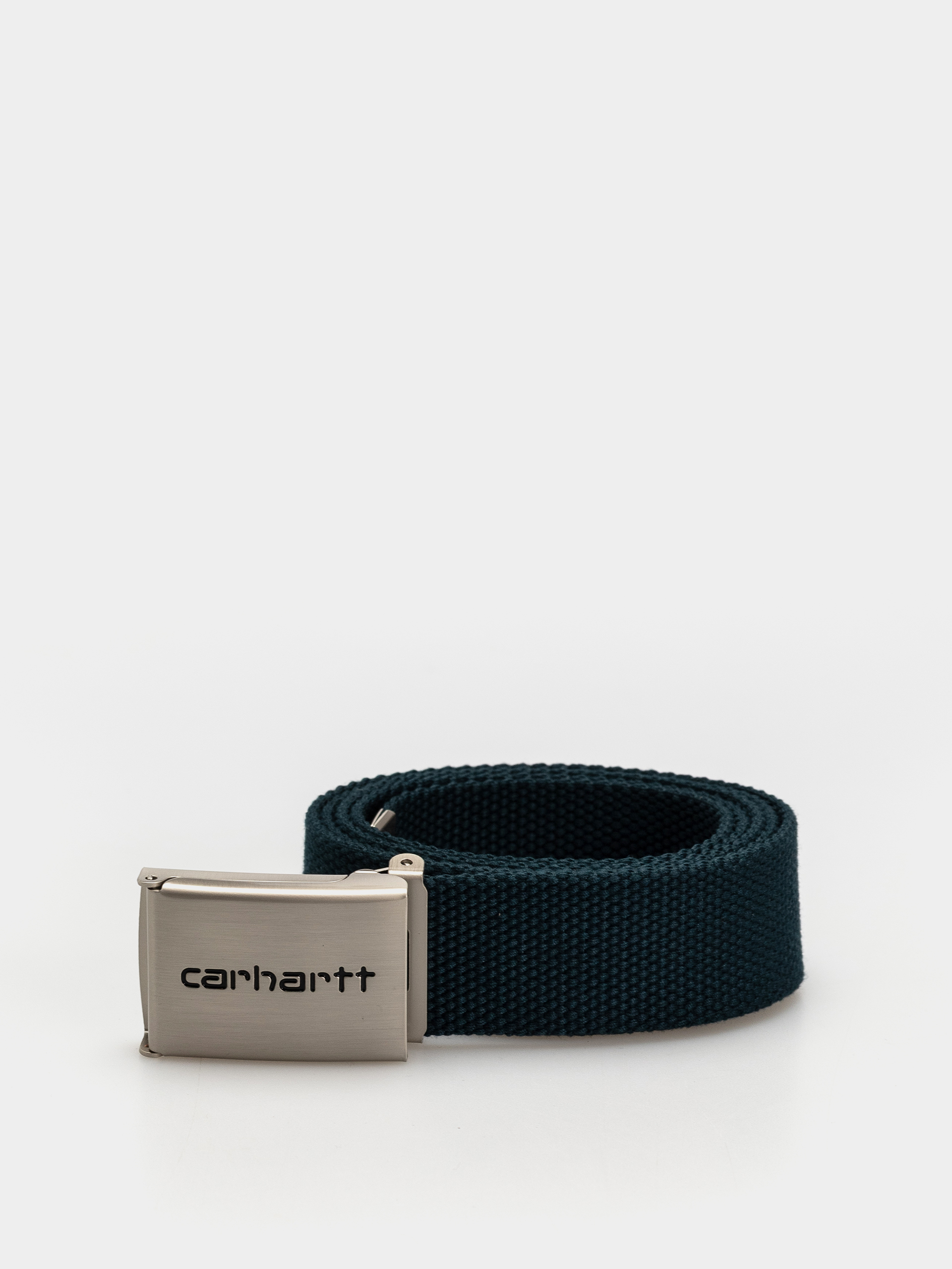 Carhartt WIP Clip Chrome Belt (deep lagoon)