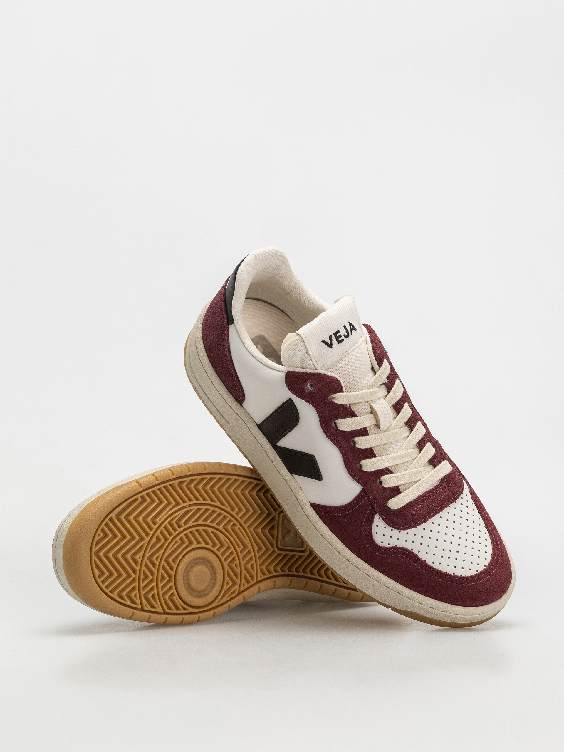 Veja V-10 Shoes Wmn (white black amarante)