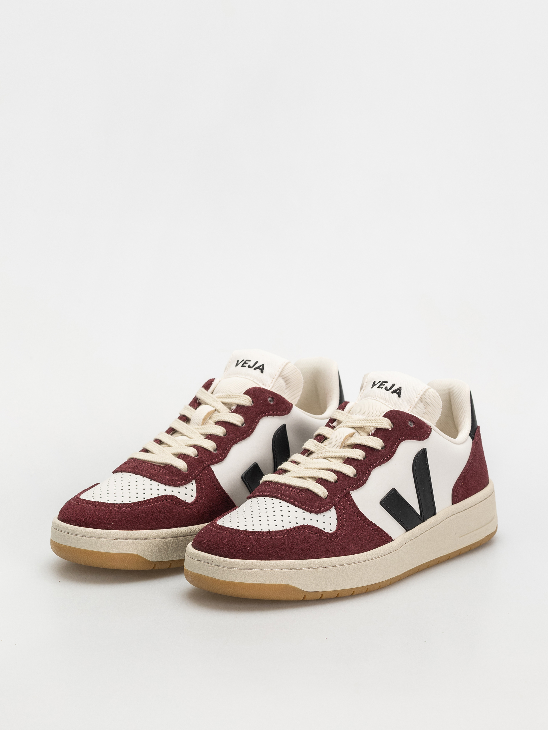 Veja V-10 Shoes Wmn (white black amarante)