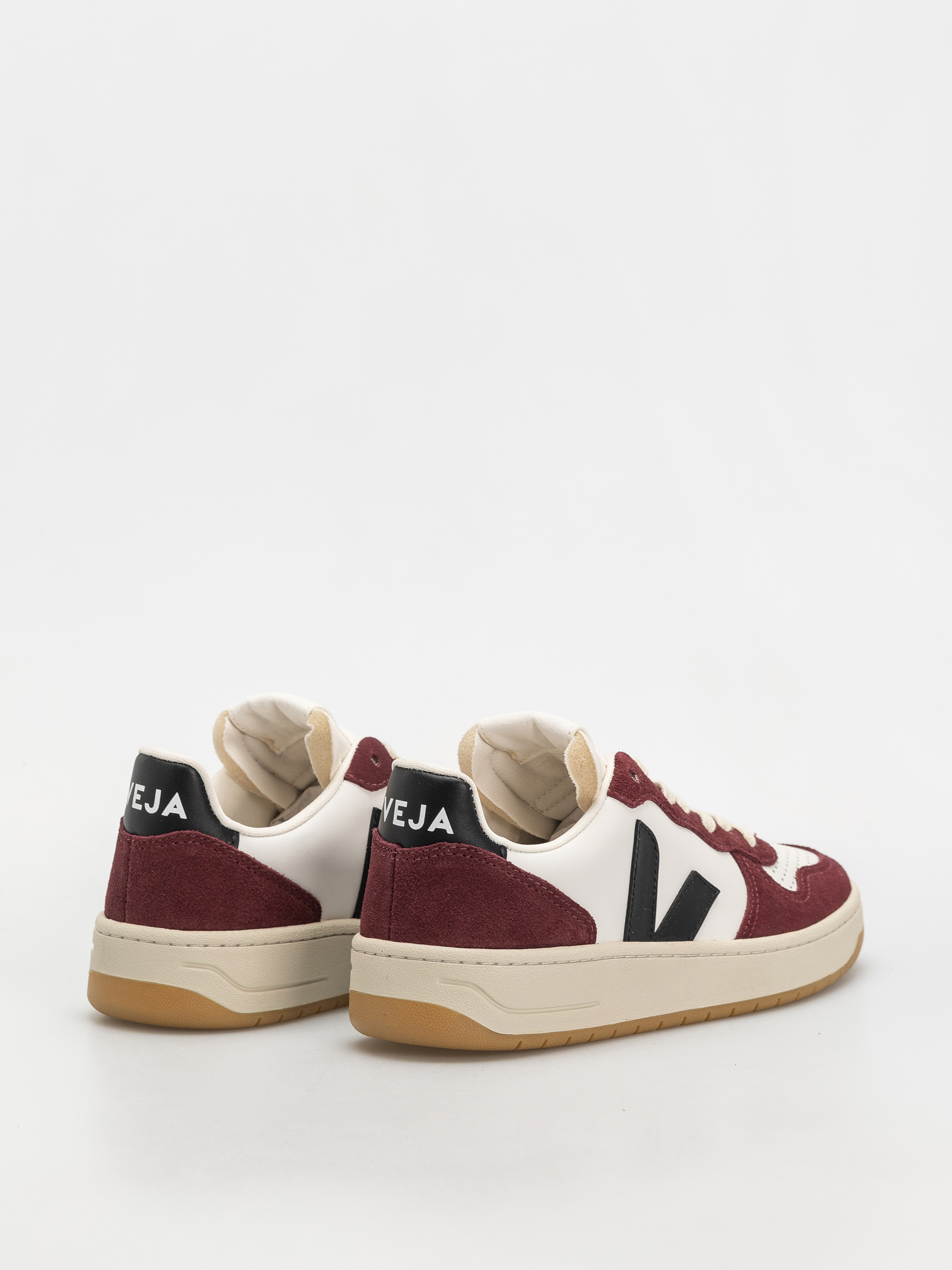 Veja V-10 Wmn Schuhe (white black amarante)