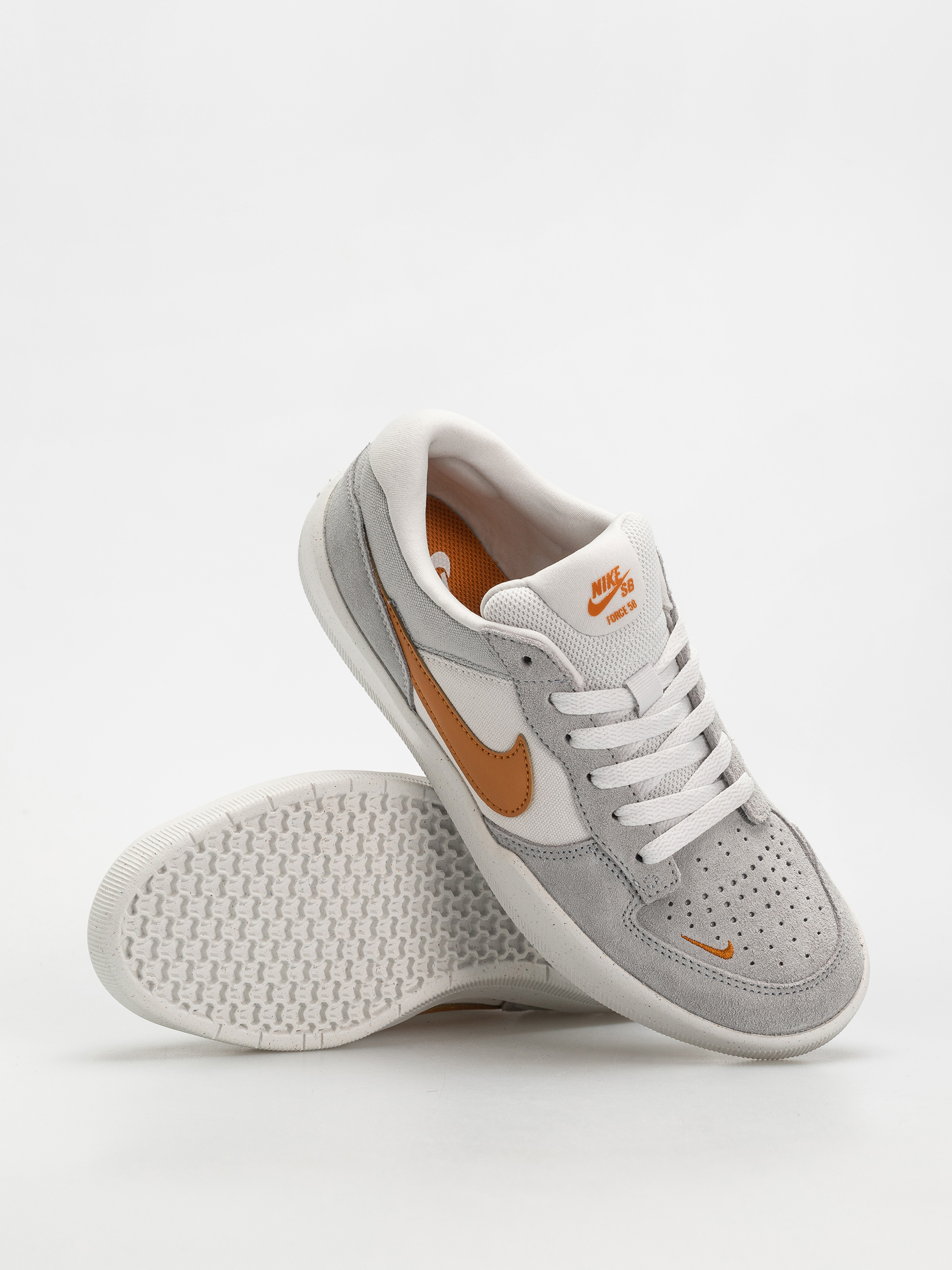 Nike SB Force 58 Shoes (platinum tint/monarch wolf grey)