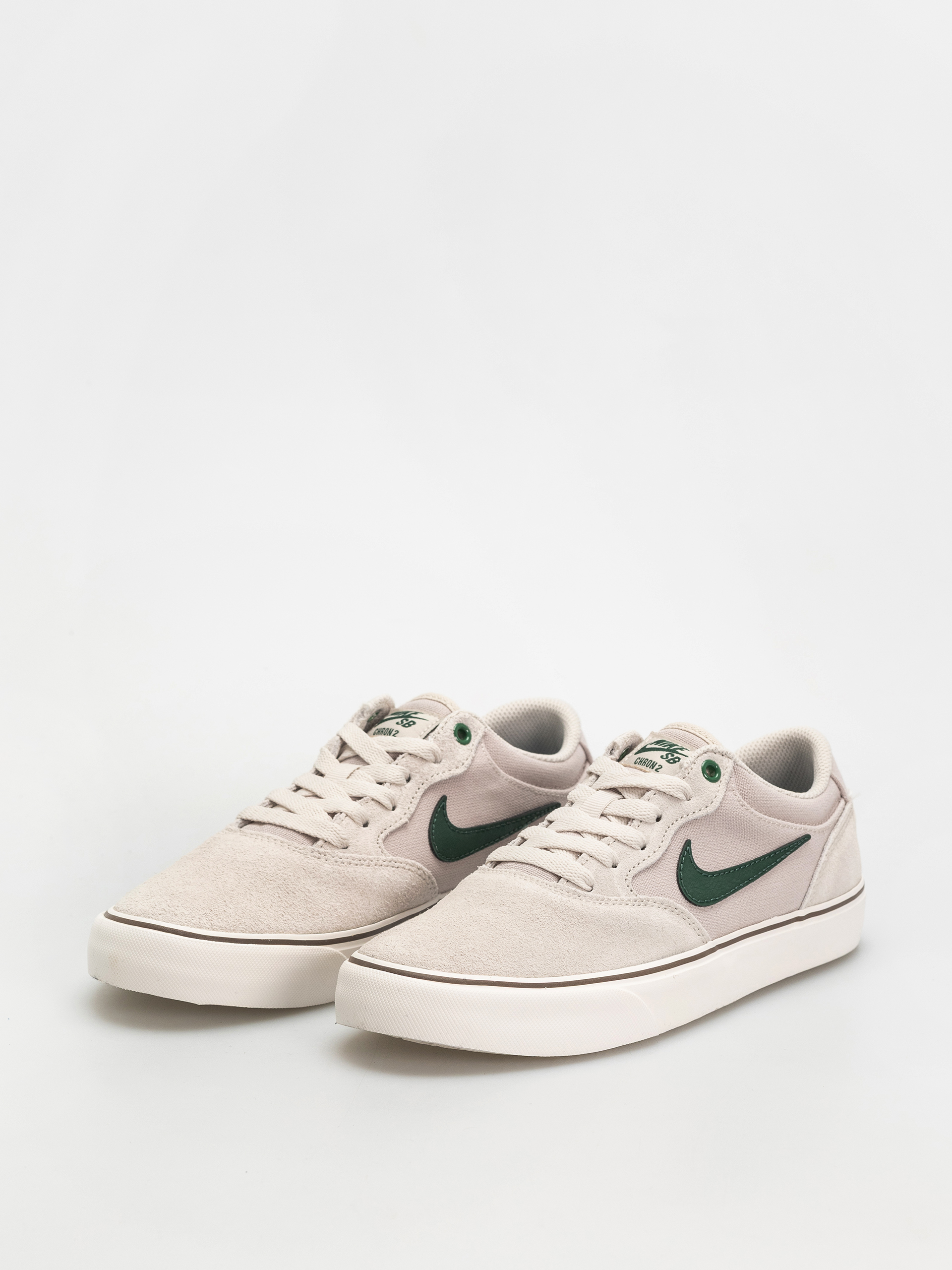 Nike SB Chron 2 Schuhe (lt orewood brn/fir phantom mink brown)