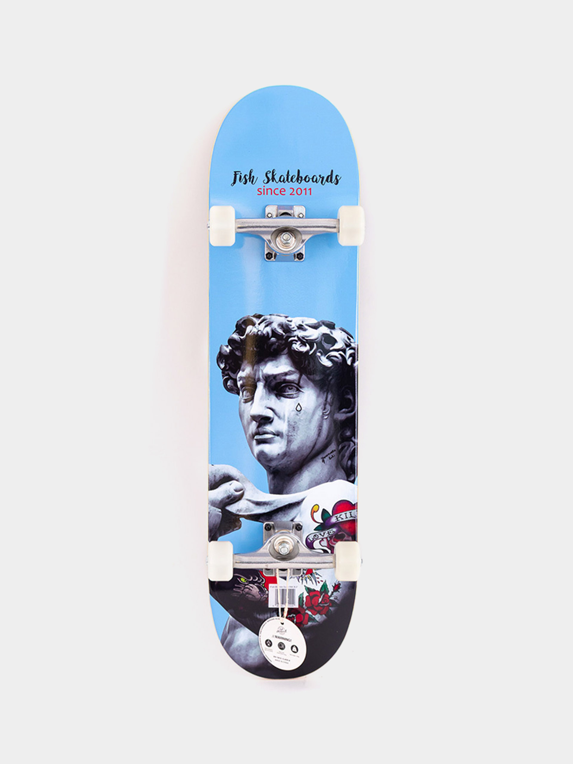 Fish Skateboards Skateboard Pro Bubble Gum Ink
