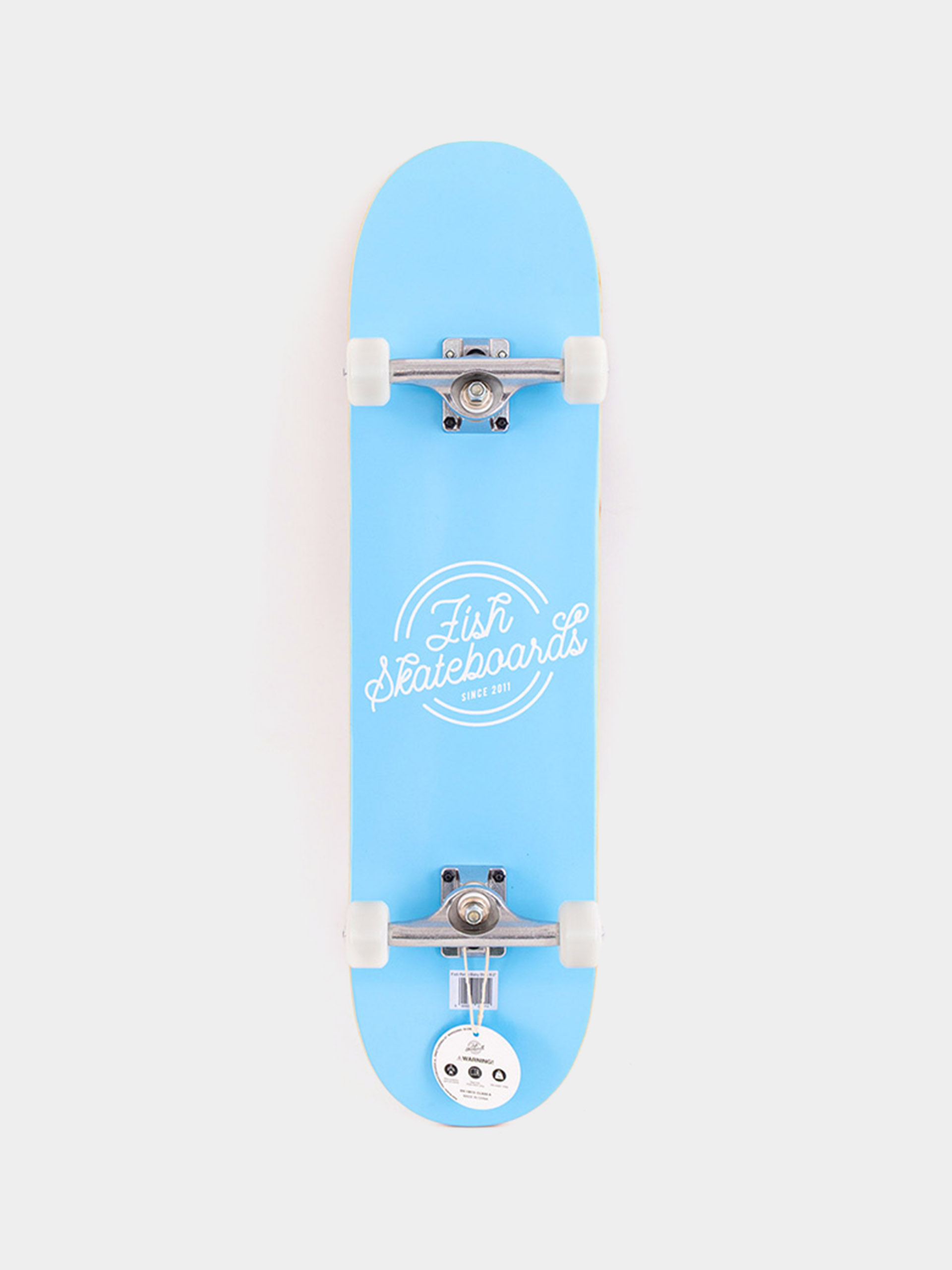 Fish Skateboards Skateboard Pro Retro Blue