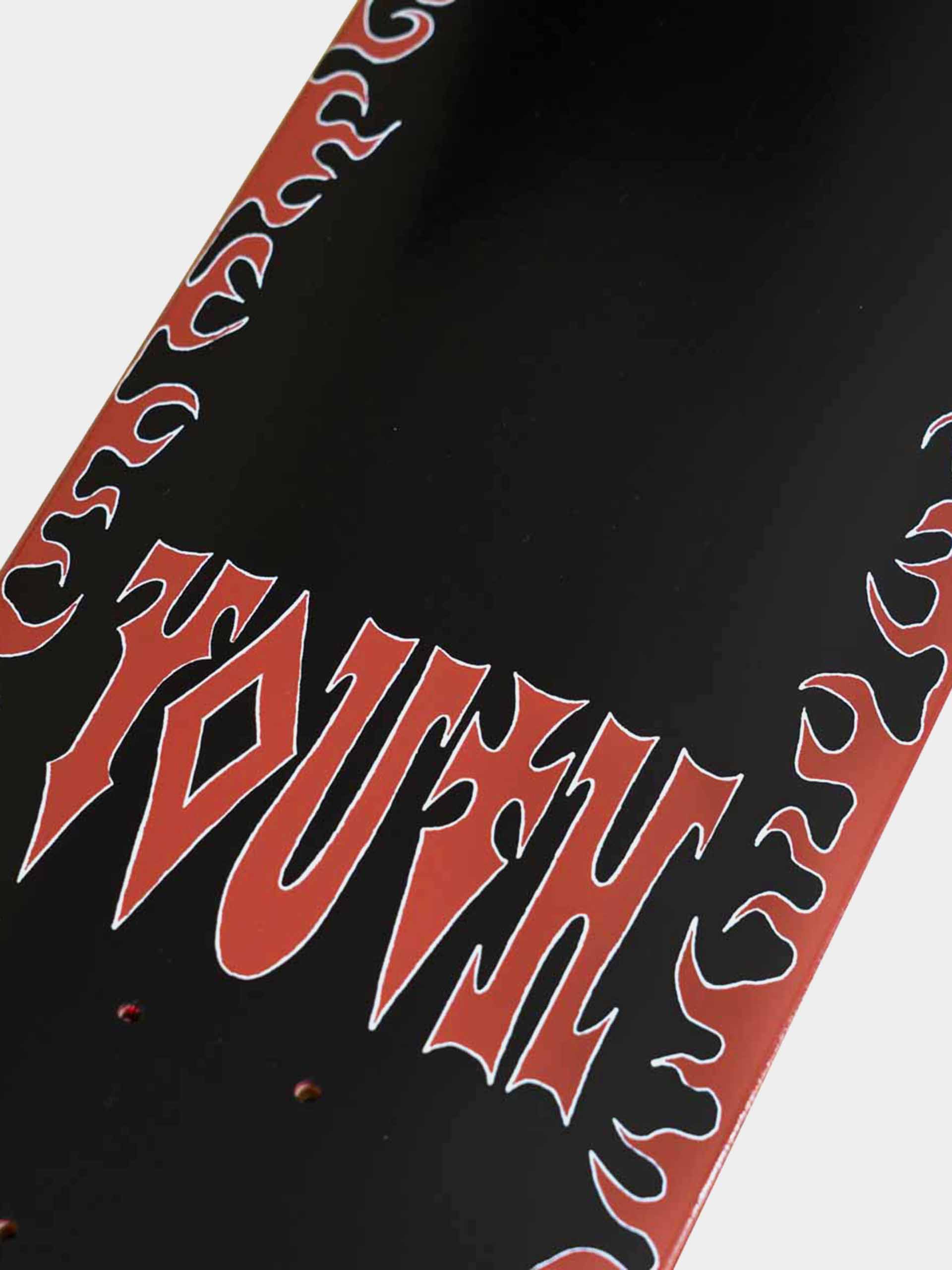 Youth Skateboards Deck Szatiman Flames (black/red)