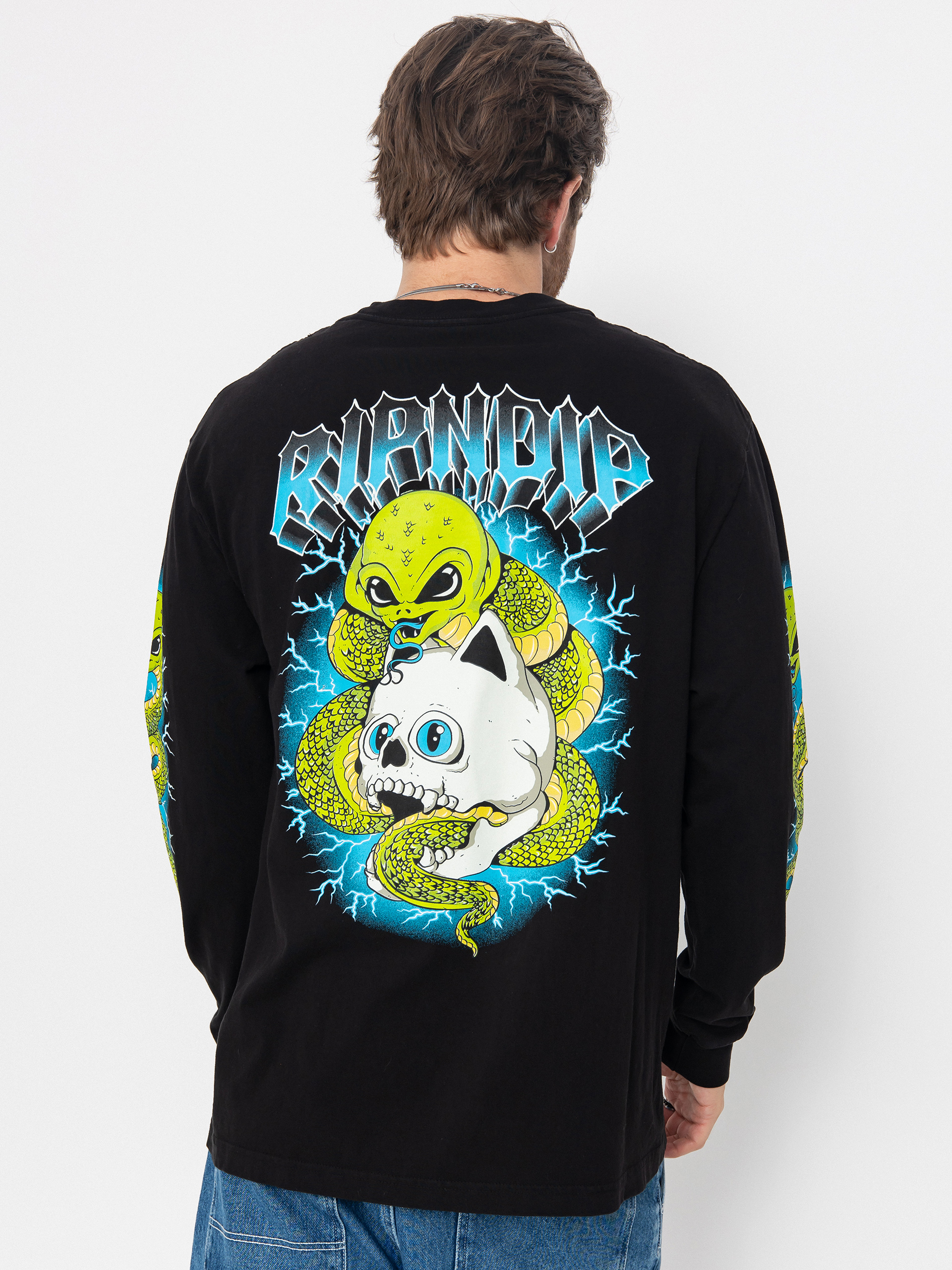 RipNDip Skull And Bones Longsleeve (black)