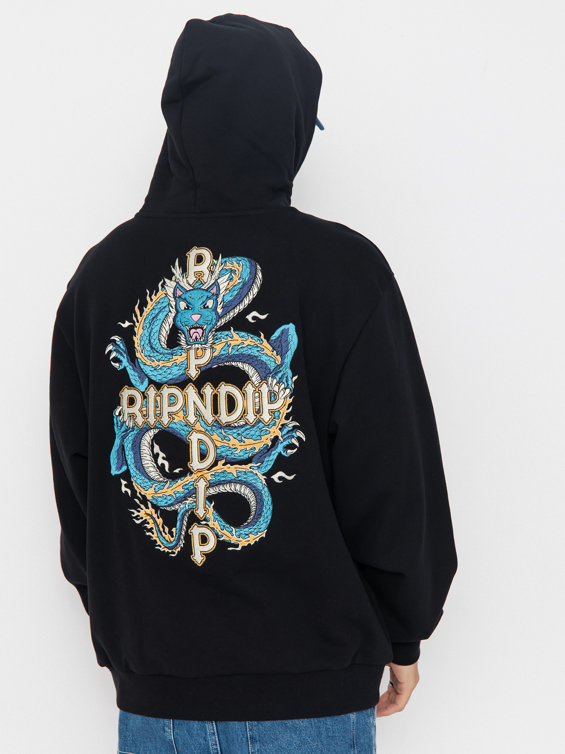 RipNDip Shen Nerm HD Hoodie (black vintage wash)
