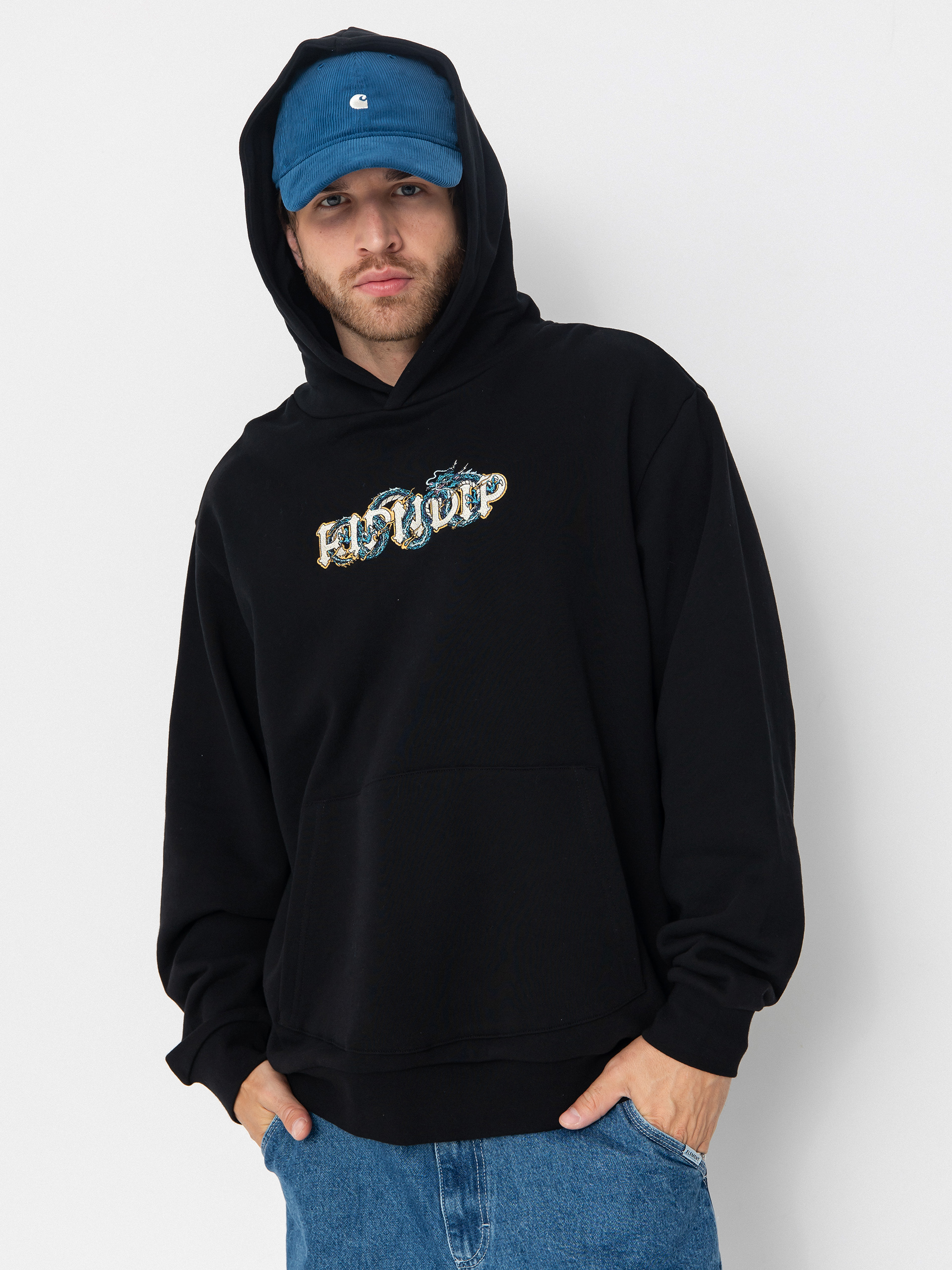 RipNDip Shen Nerm HD Hoodie (black vintage wash)