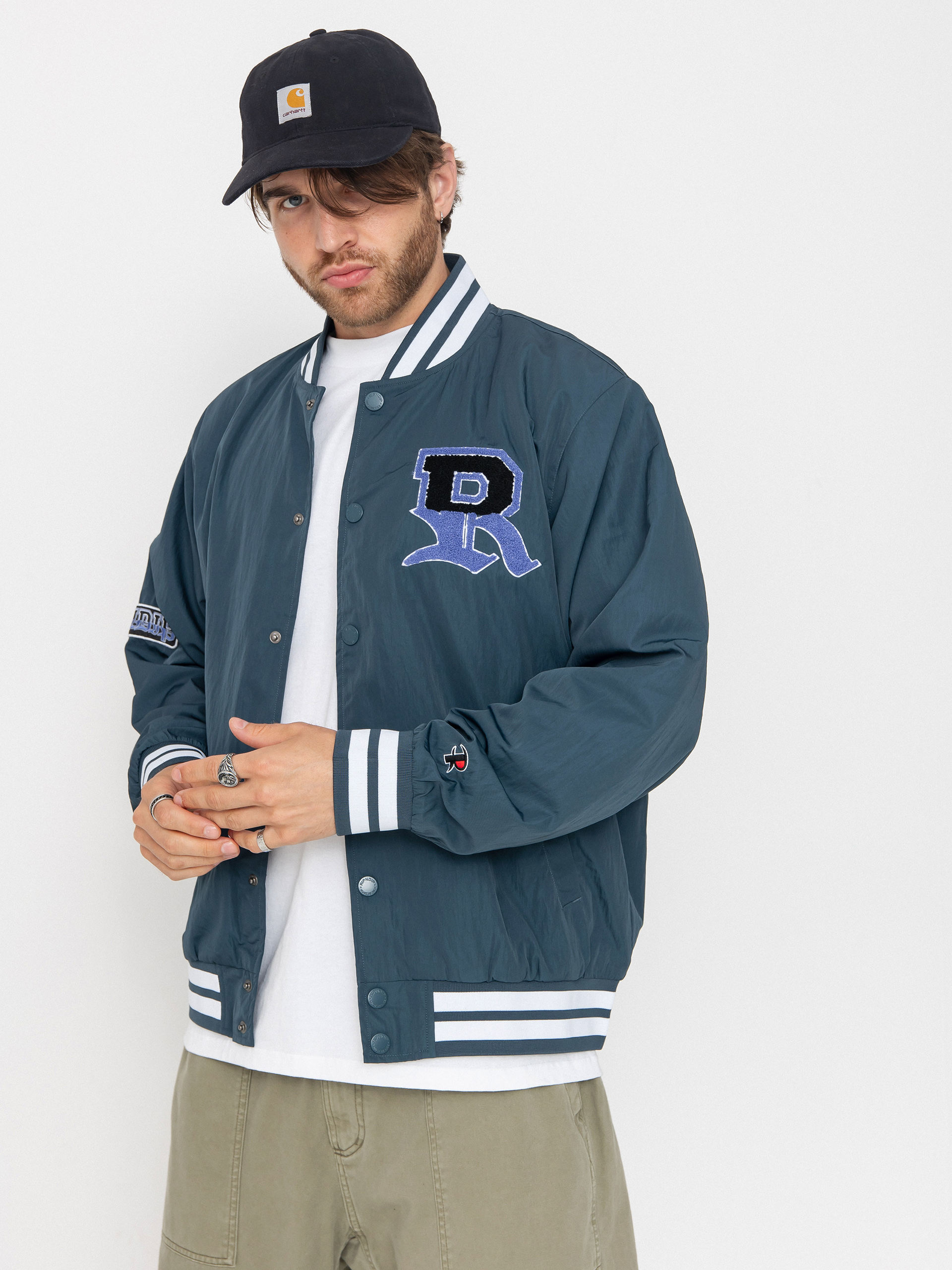 RipNDip Athletics Stadium Jacket (navy)