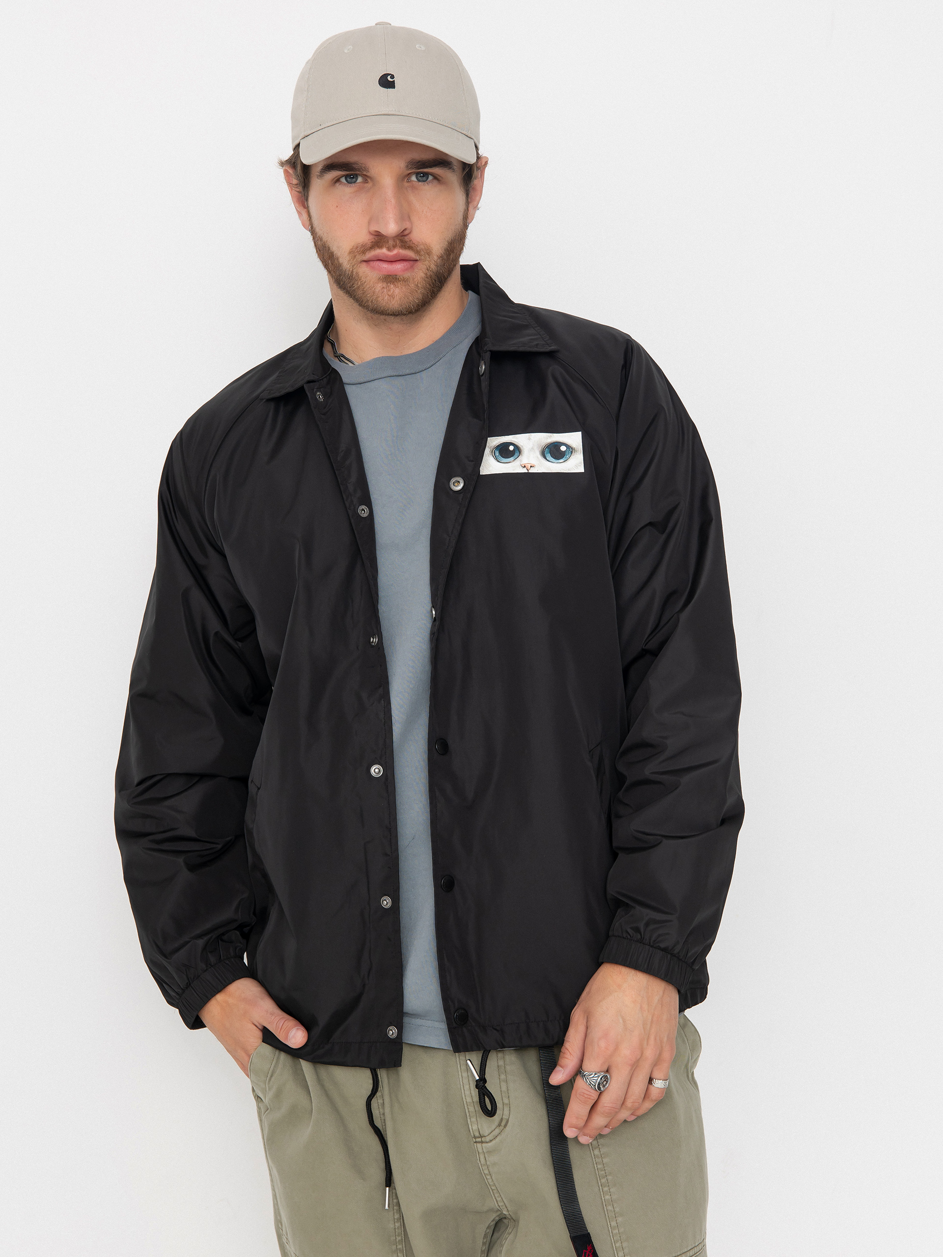 RipNDip Find Out Coaches Jacket (black)