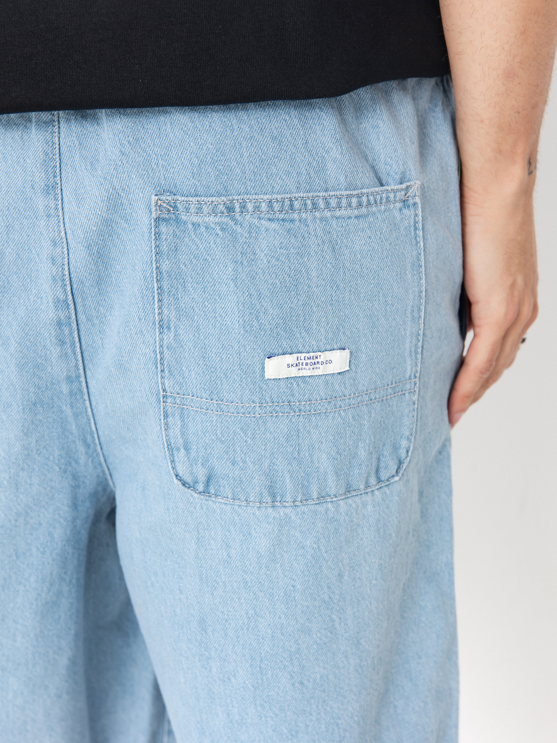 Element Chillin Big Denim Wk Shorts (bleach)