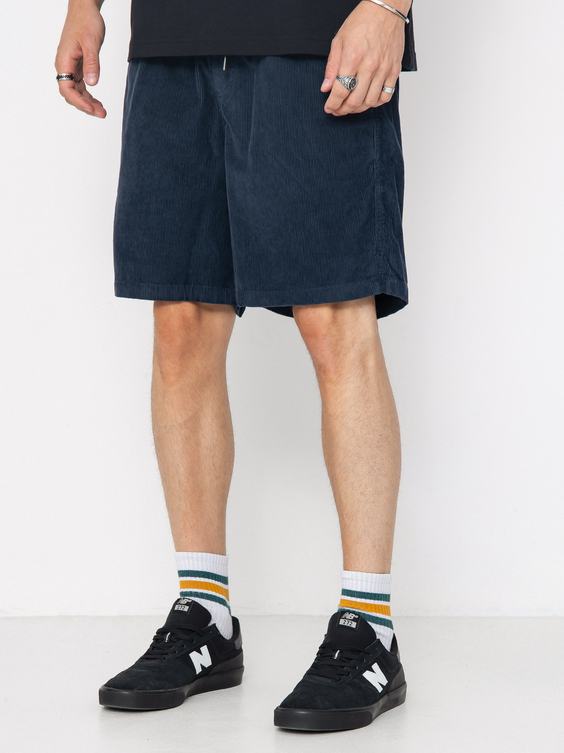 Quiksilver Taxer Cord Shorts - navy blue (dark navy)
