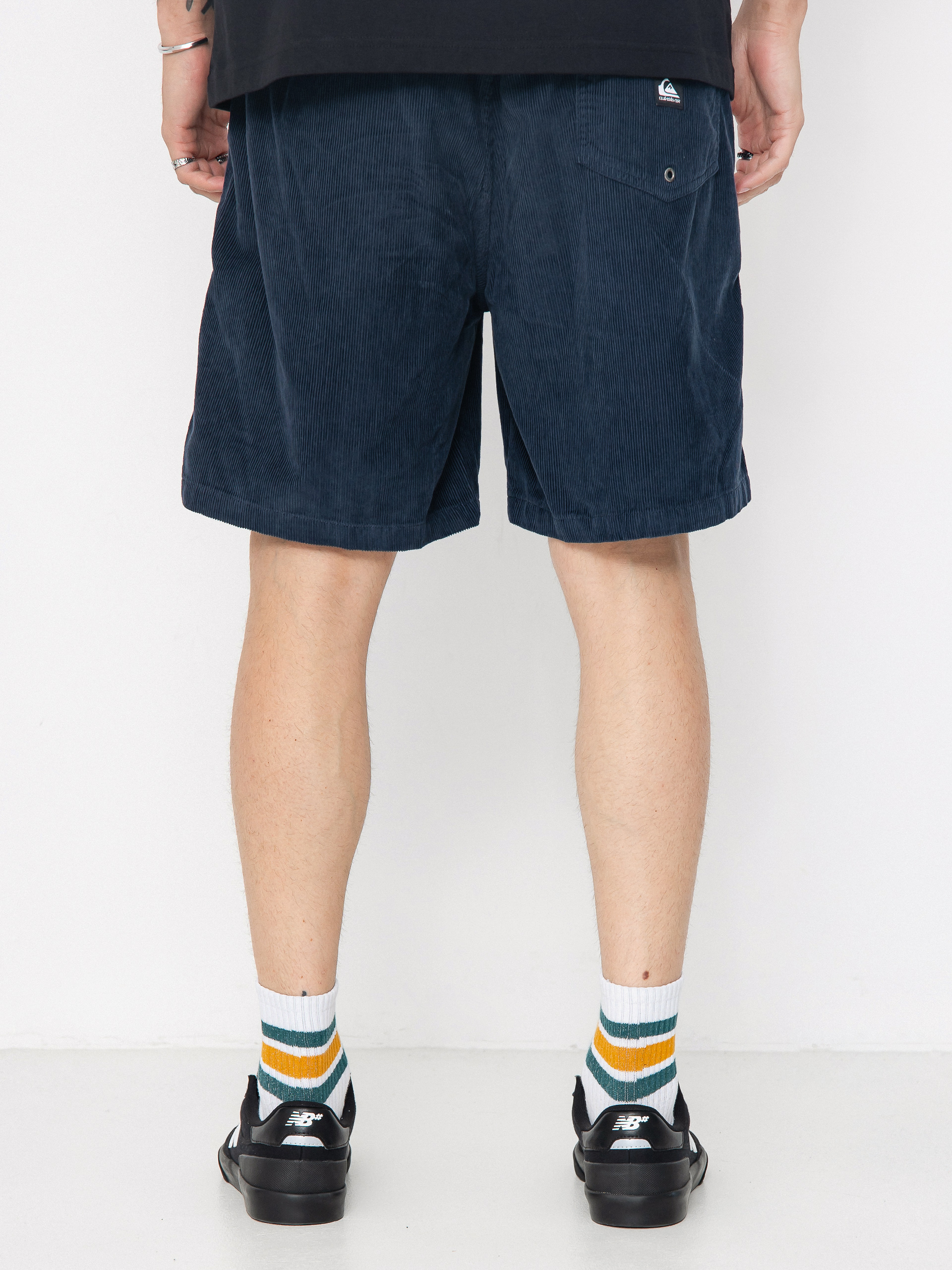 Quiksilver Taxer Cord Shorts - navy blue (dark navy)