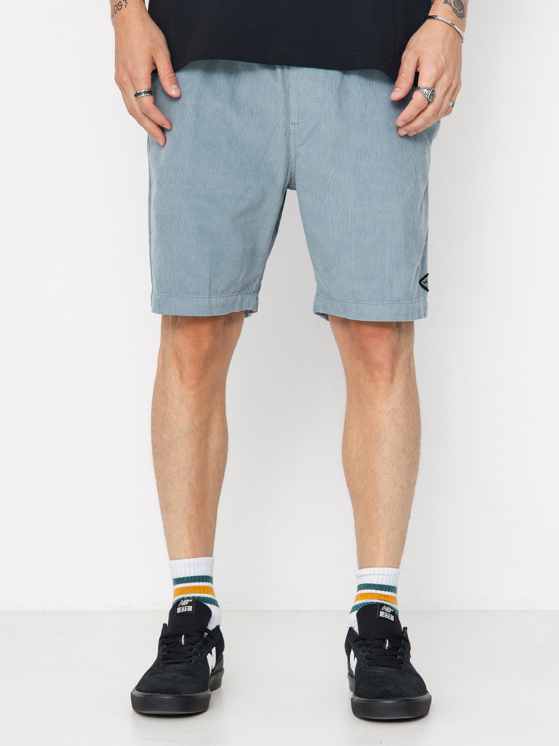 Billabong Larry Cord Shorts (washed blue)
