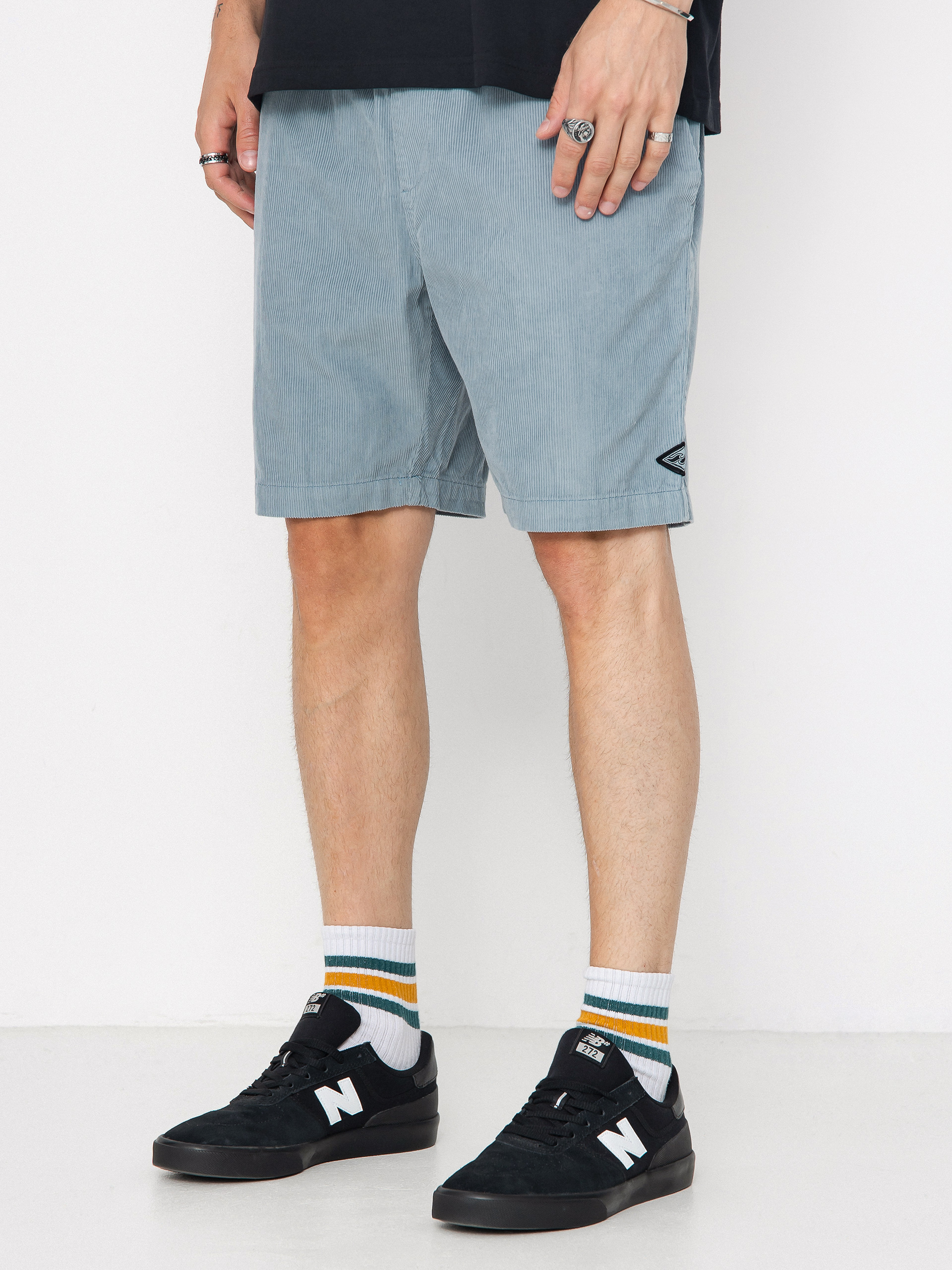 Billabong Larry Cord Shorts (washed blue)