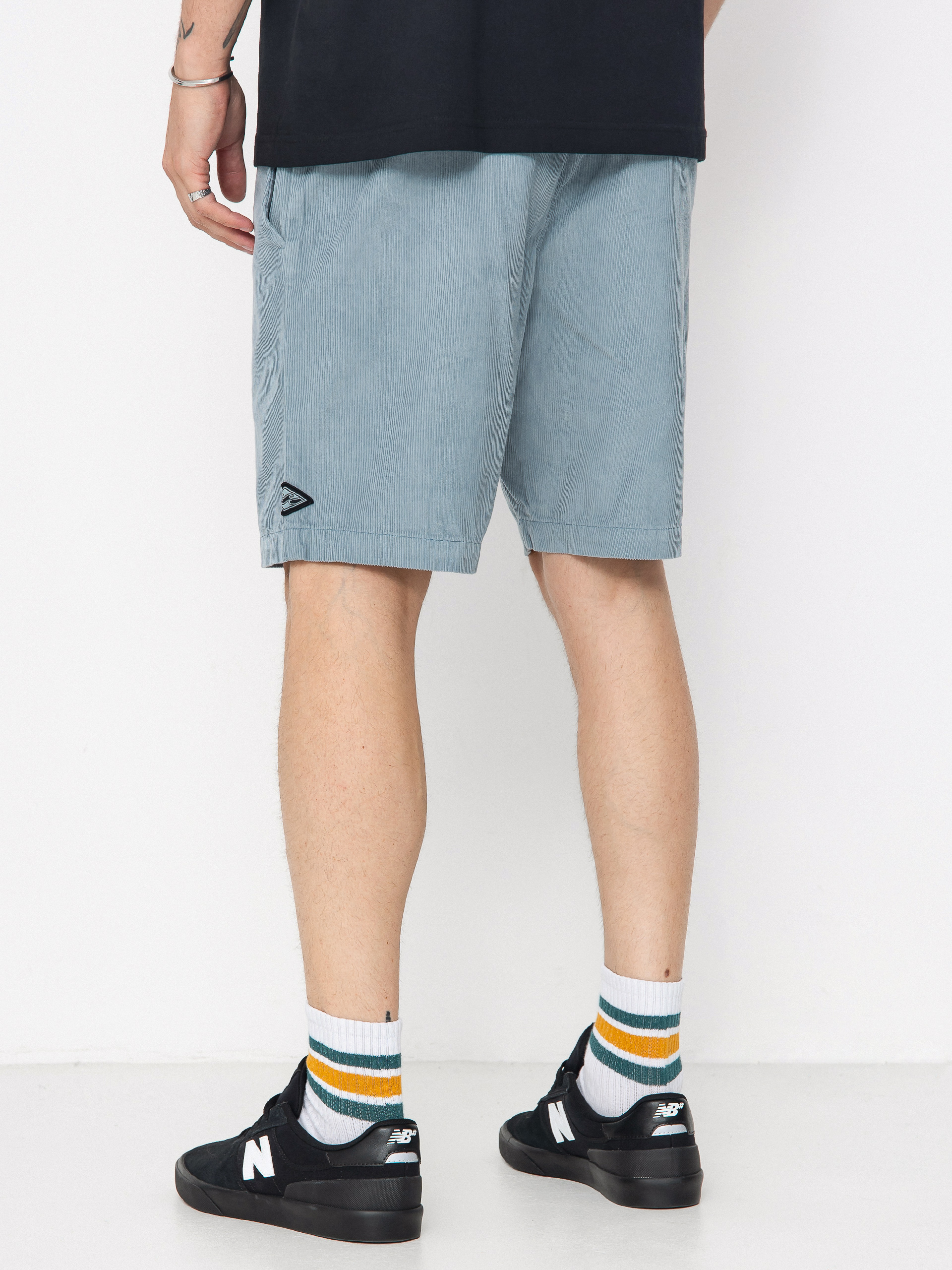 Billabong Larry Cord Shorts (washed blue)