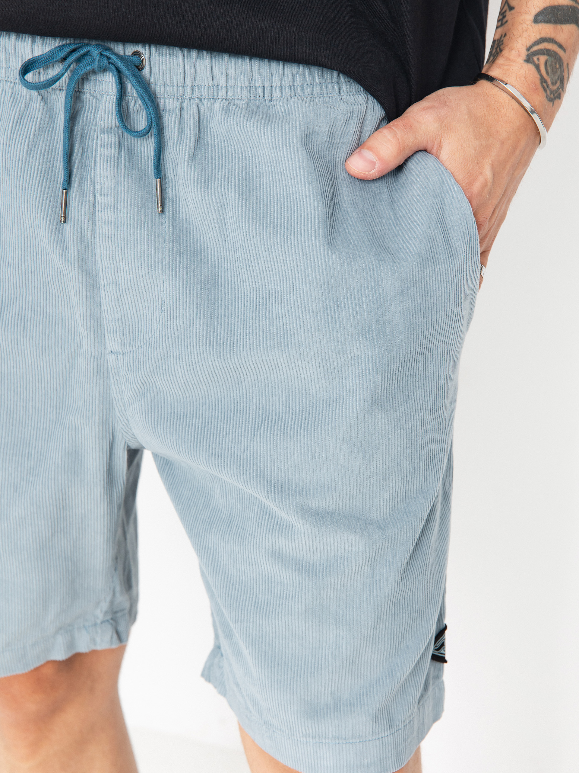 Billabong Larry Cord Shorts (washed blue)