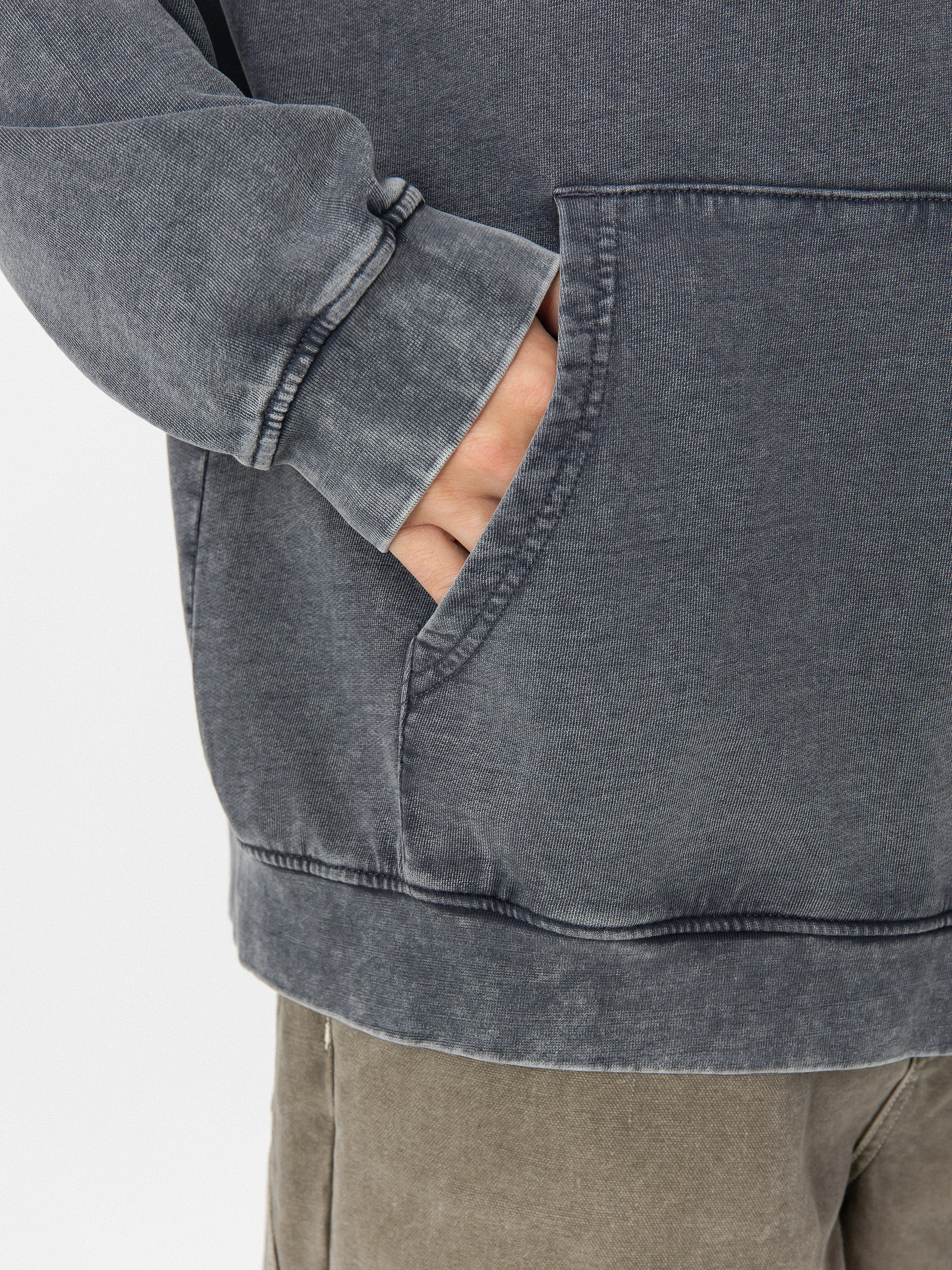 Hurley Hoodie Wave Addiction HD (dark stone grey)