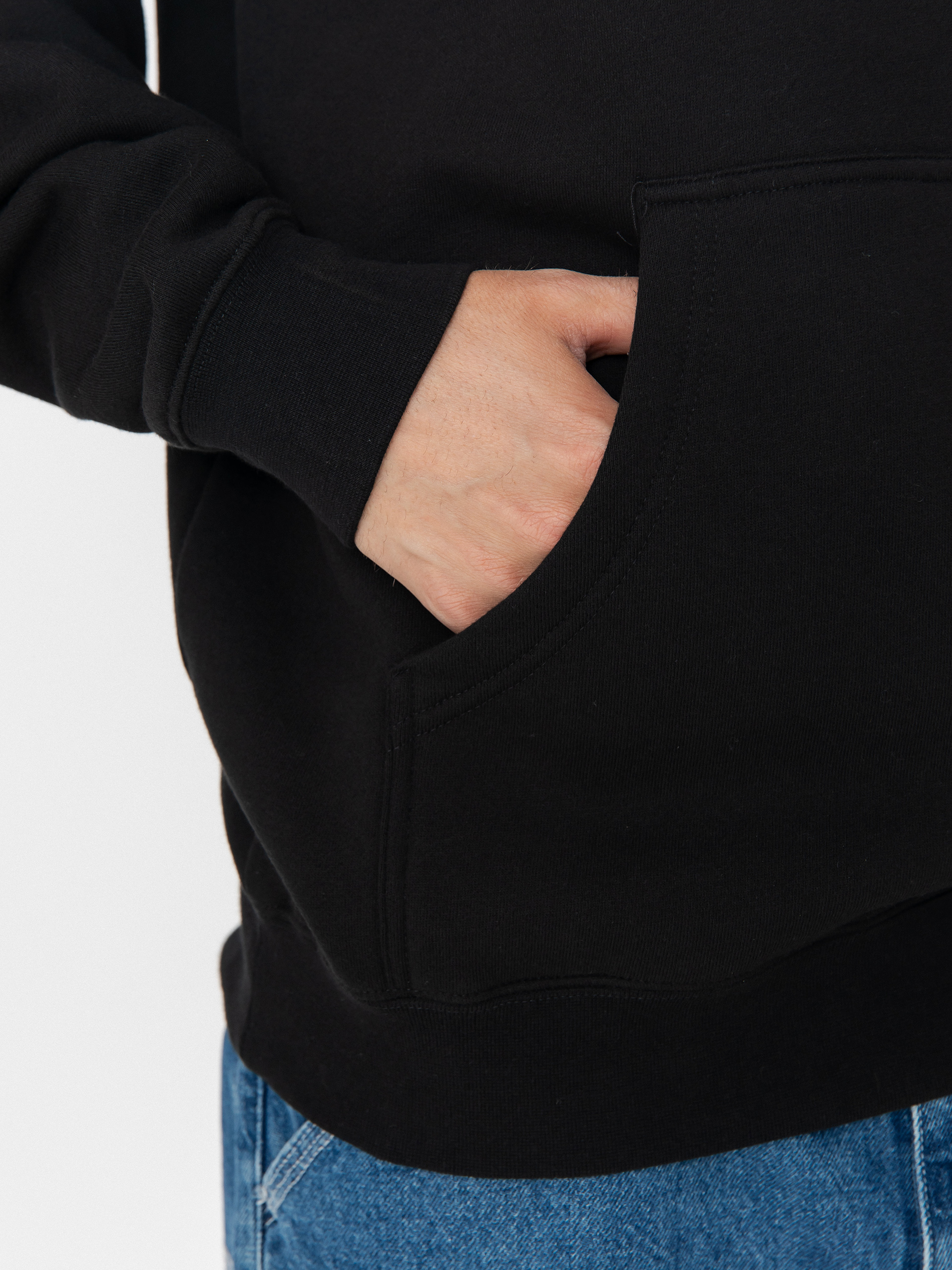 Antihero Hoodie Carnales Reposado HD (black w/pale yellow prints)