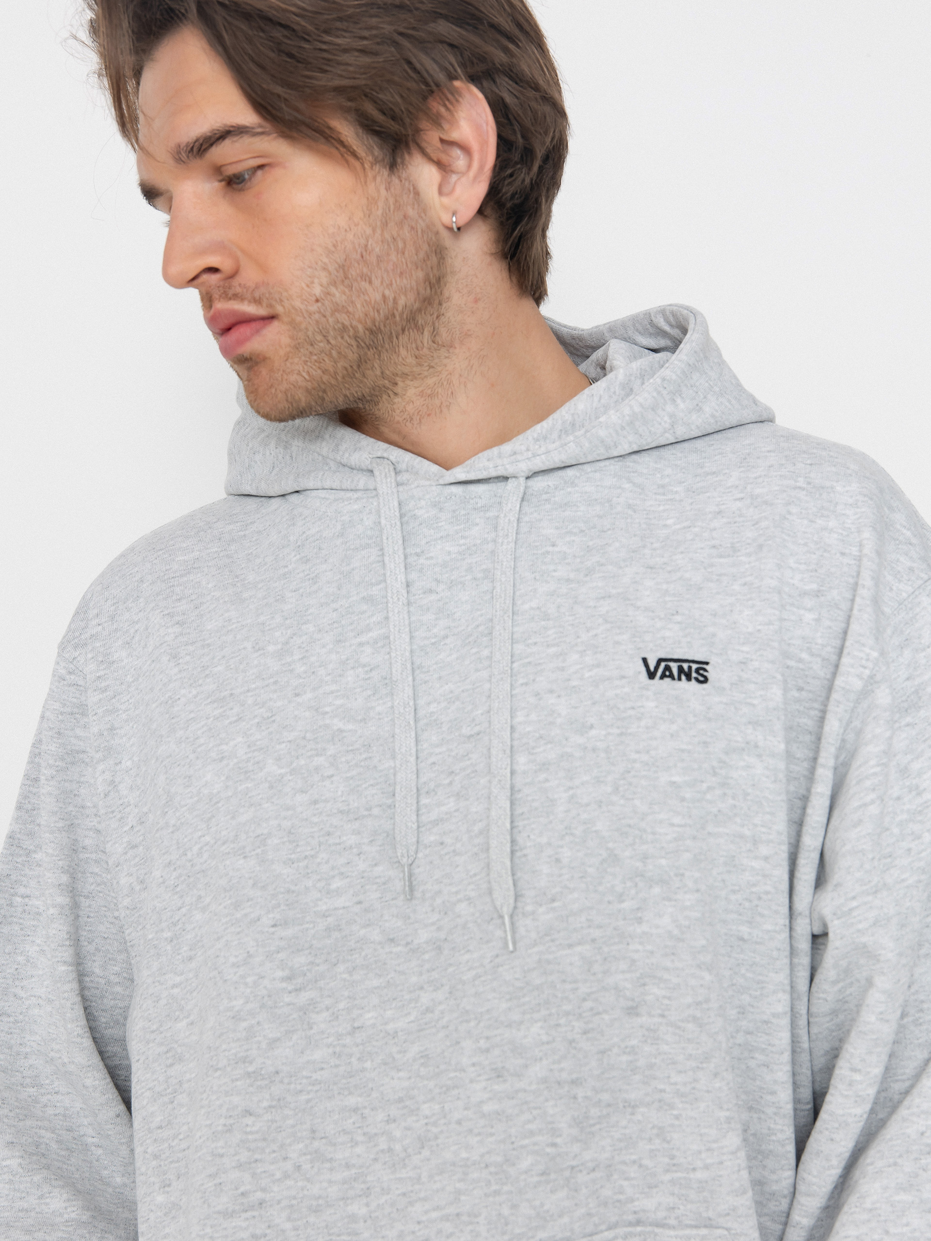 Vans Left Chest II Loose HD Hoodie (light grey heather)