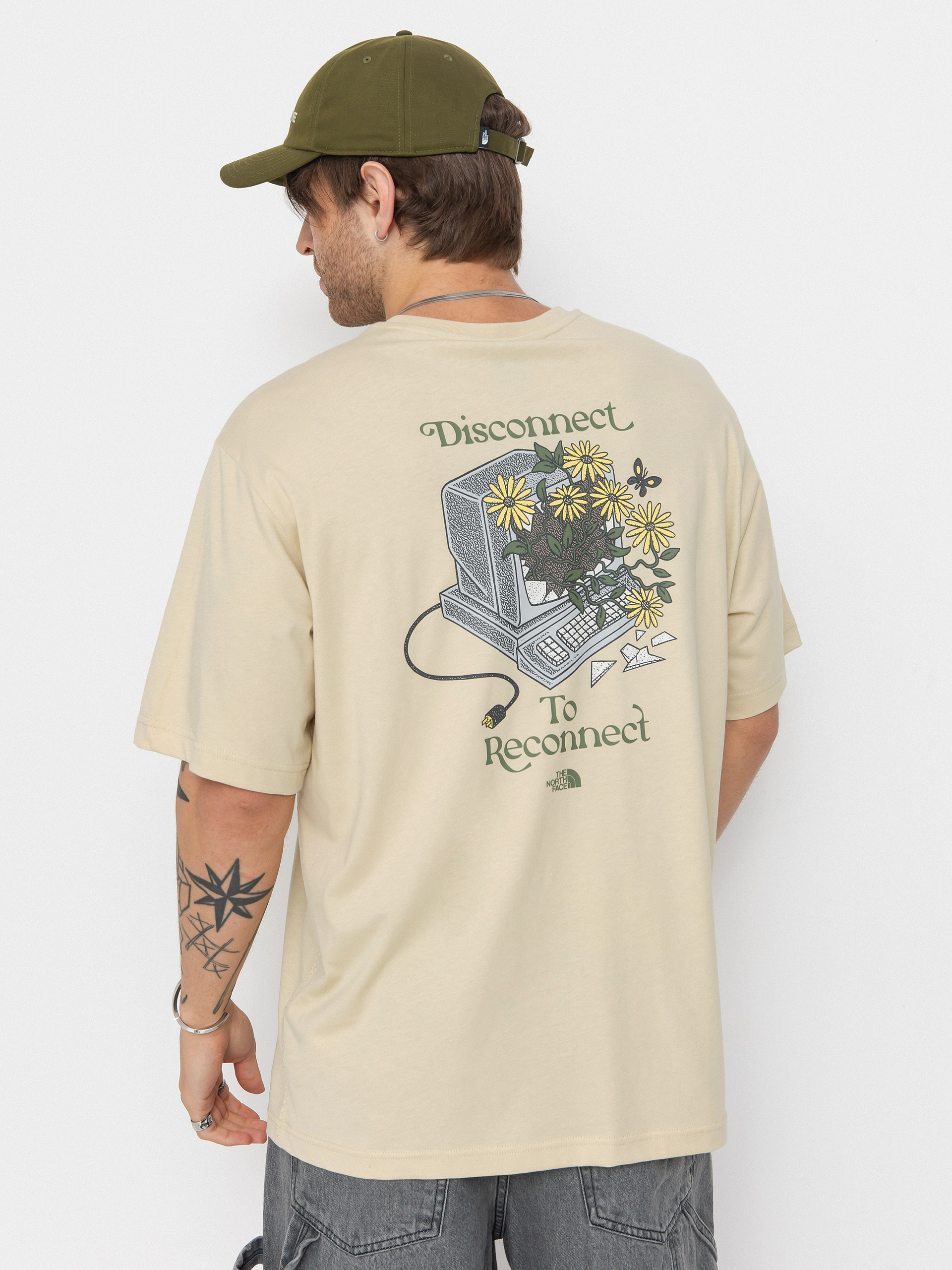 The North Face Connected Relaxed Graphic T-shirt (gravel)