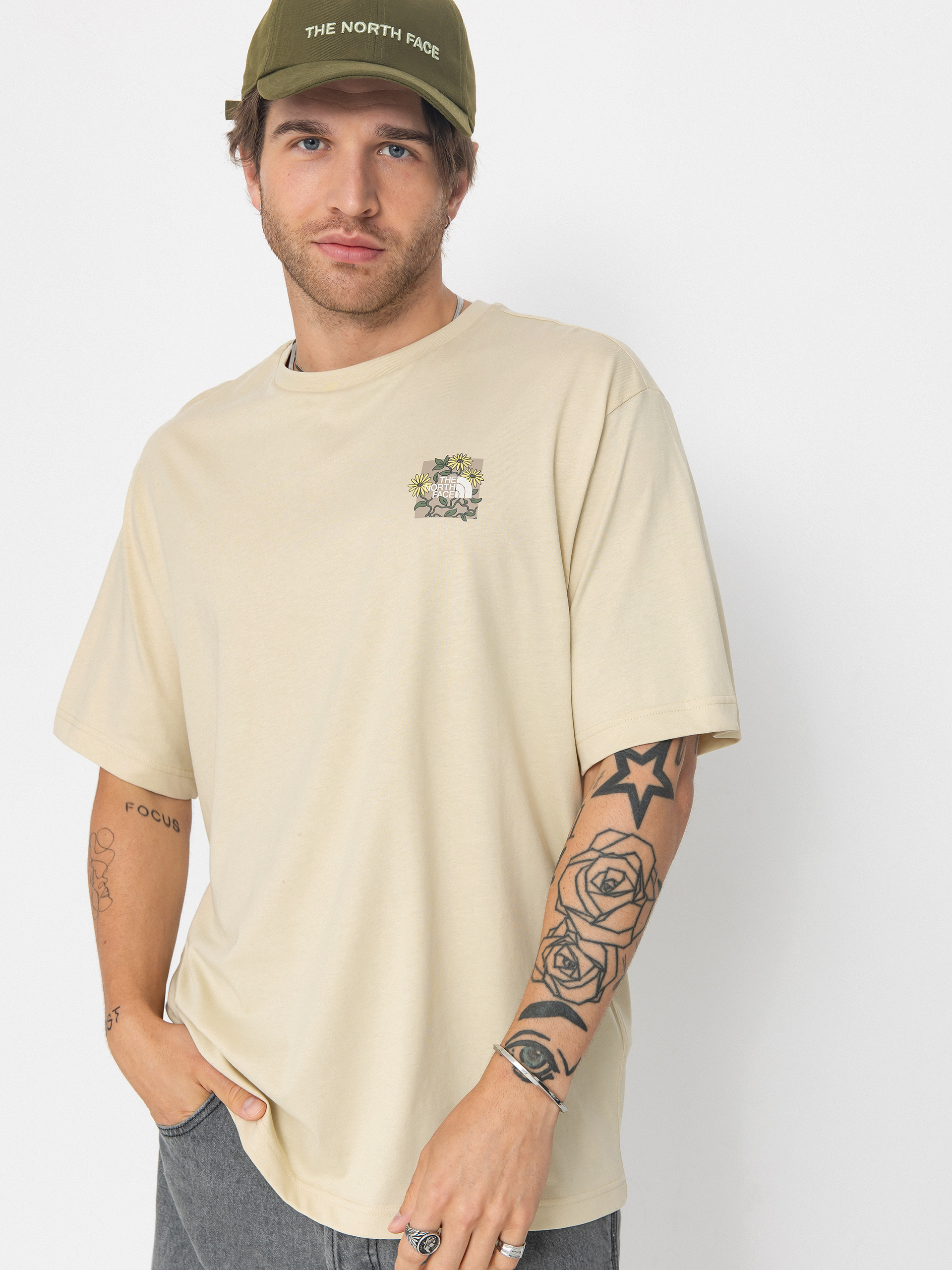 The North Face Connected Relaxed Graphic T-shirt (gravel)