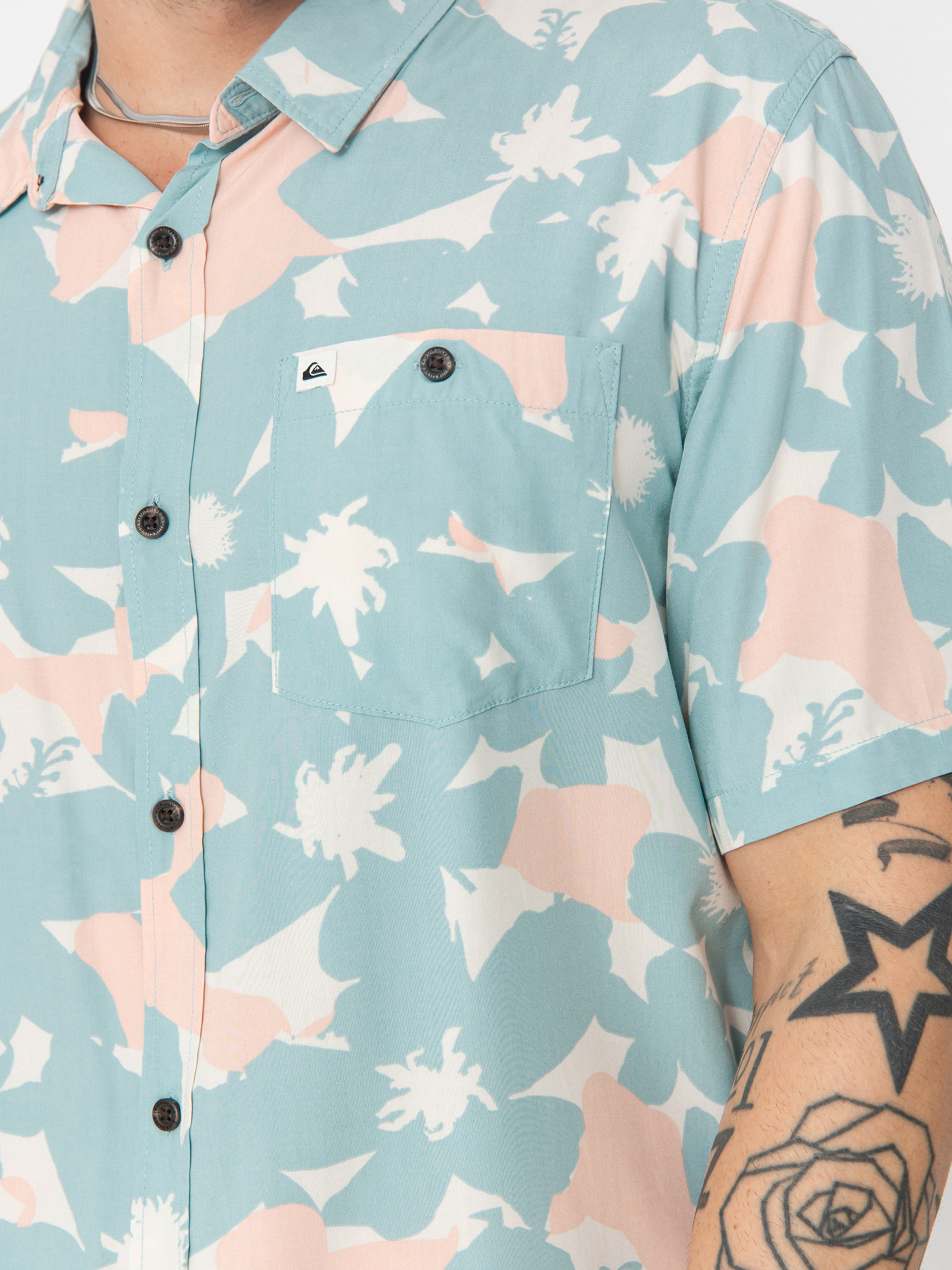 Quiksilver Safe Paradise Shirt (aquifer handtman)