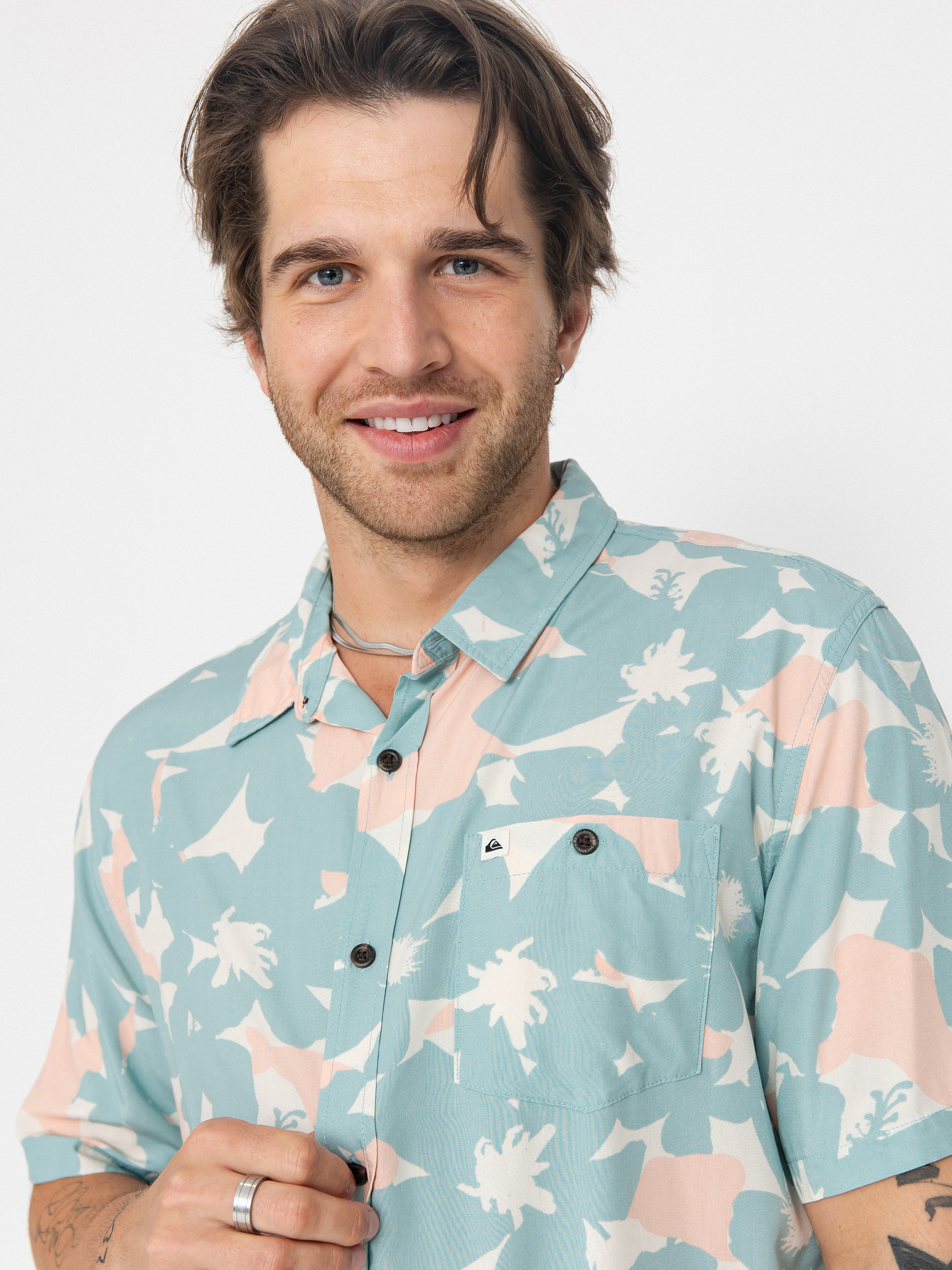 Quiksilver Safe Paradise Hemd (aquifer handtman)