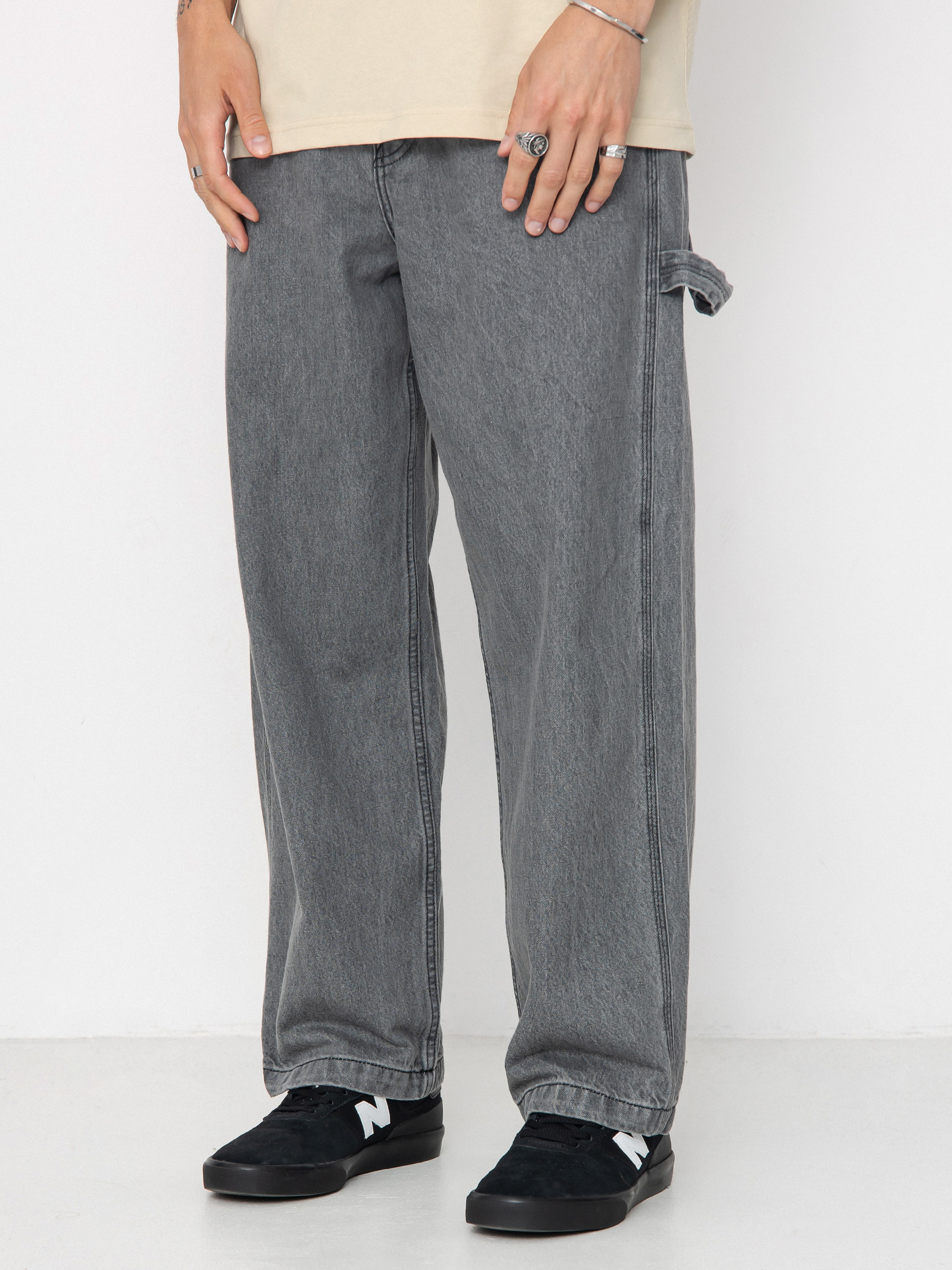 DC Worker Baggy Carpenter Rmg Pants (medium grey)