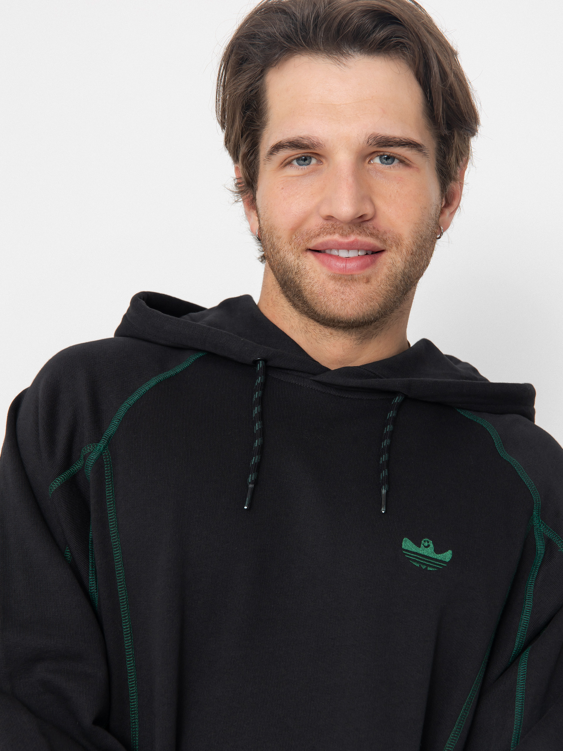 adidas Shmoo Fw HD Hoodie (black/drkgrn)